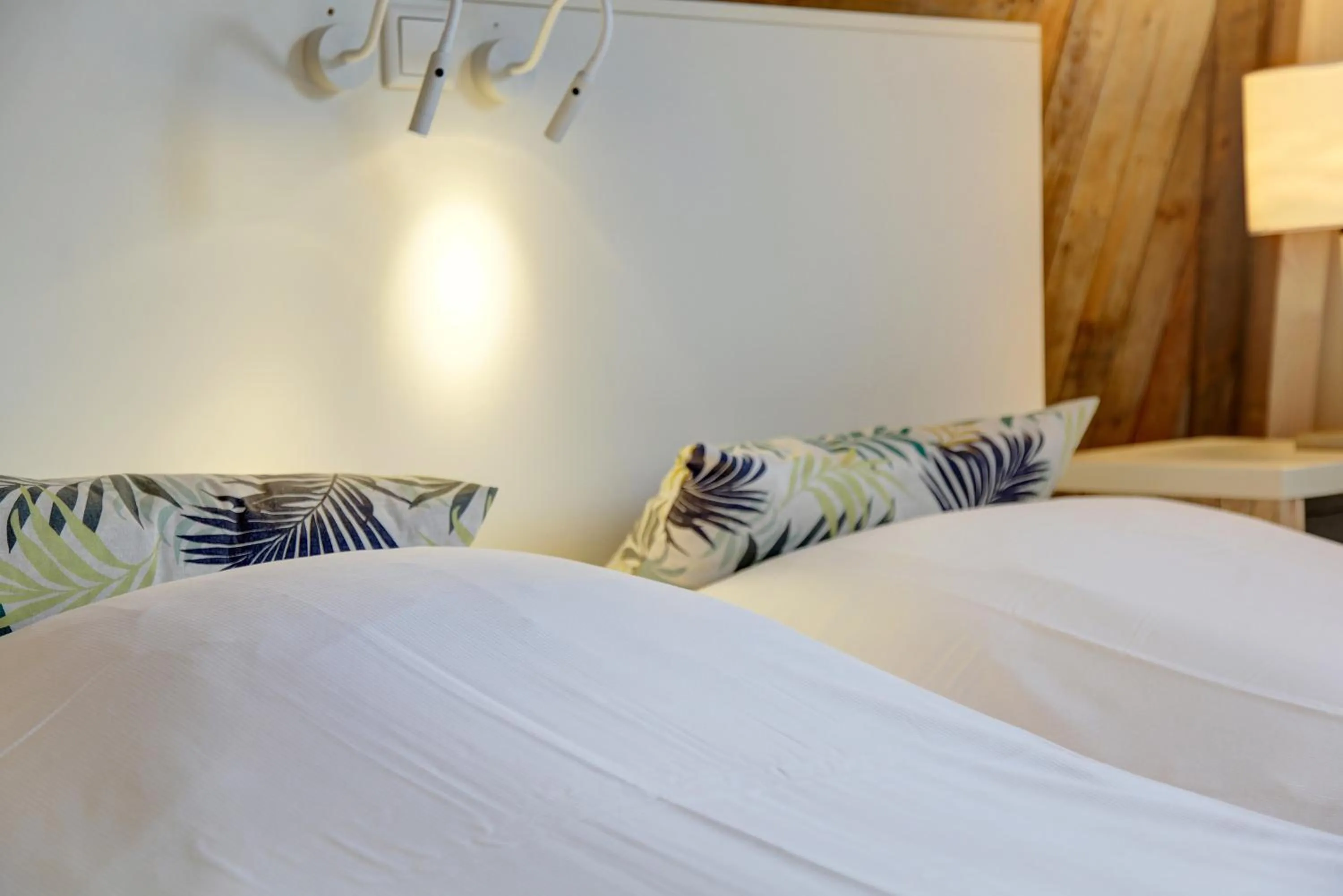 Decorative detail, Bed in Hotel Kijkduin