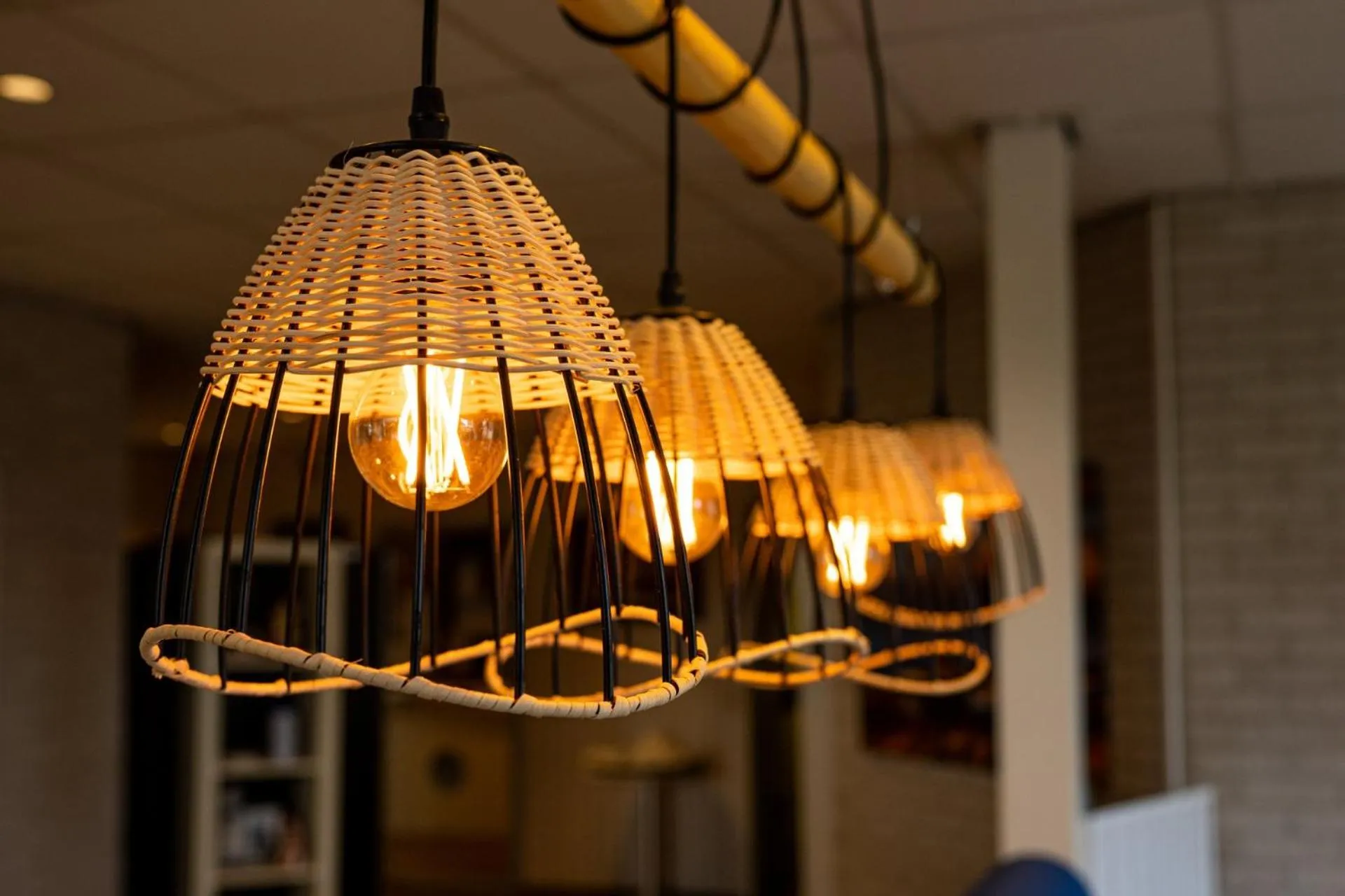 Lobby or reception in Hotel Kijkduin