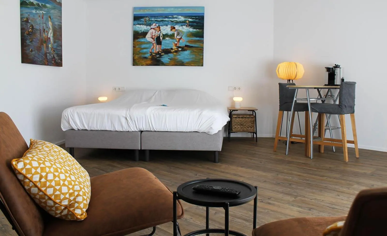 Bed in Hotel Kijkduin