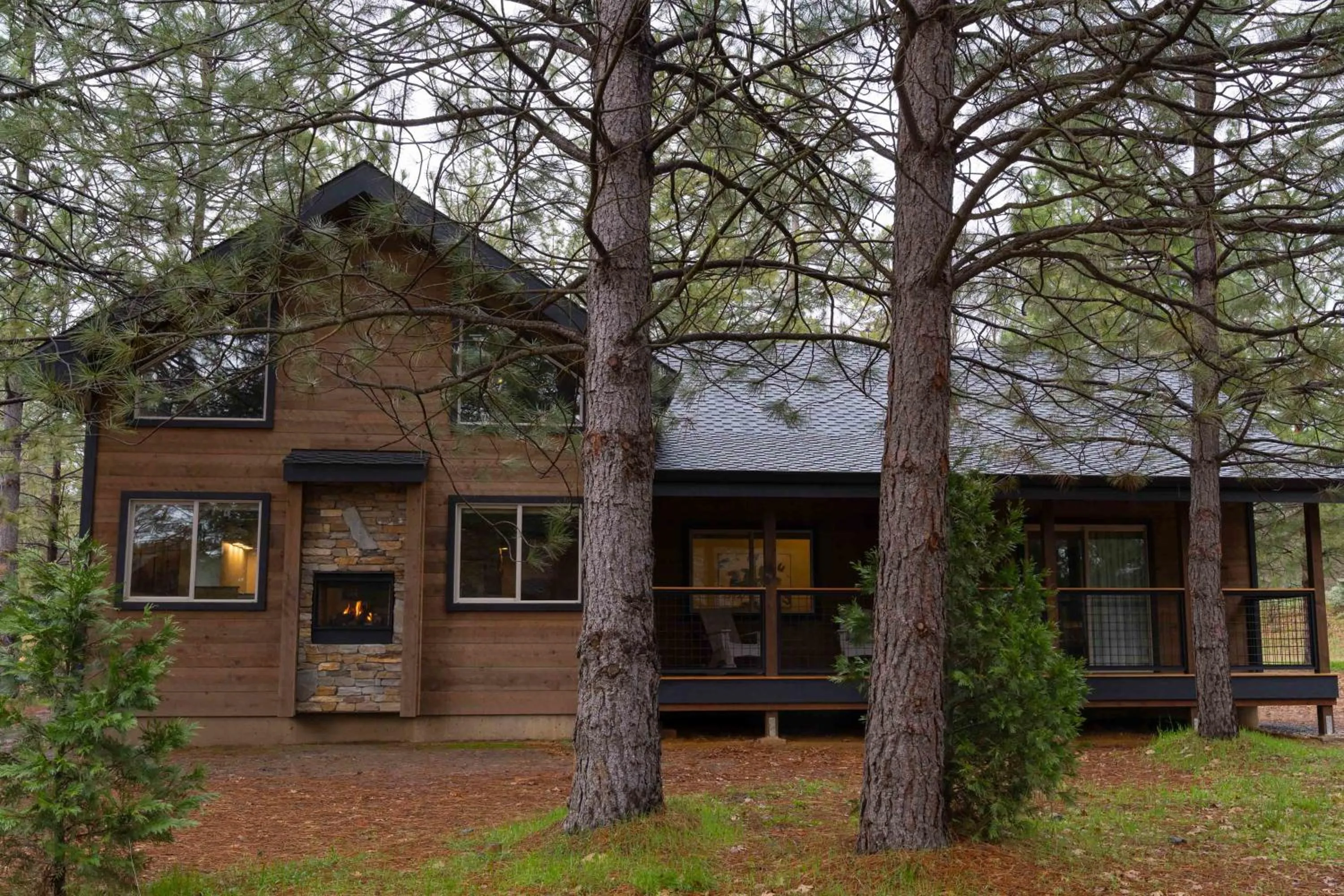 Patio in Firefall Ranch Yosemite