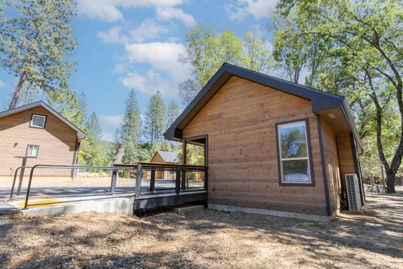Parking in Firefall Ranch Yosemite