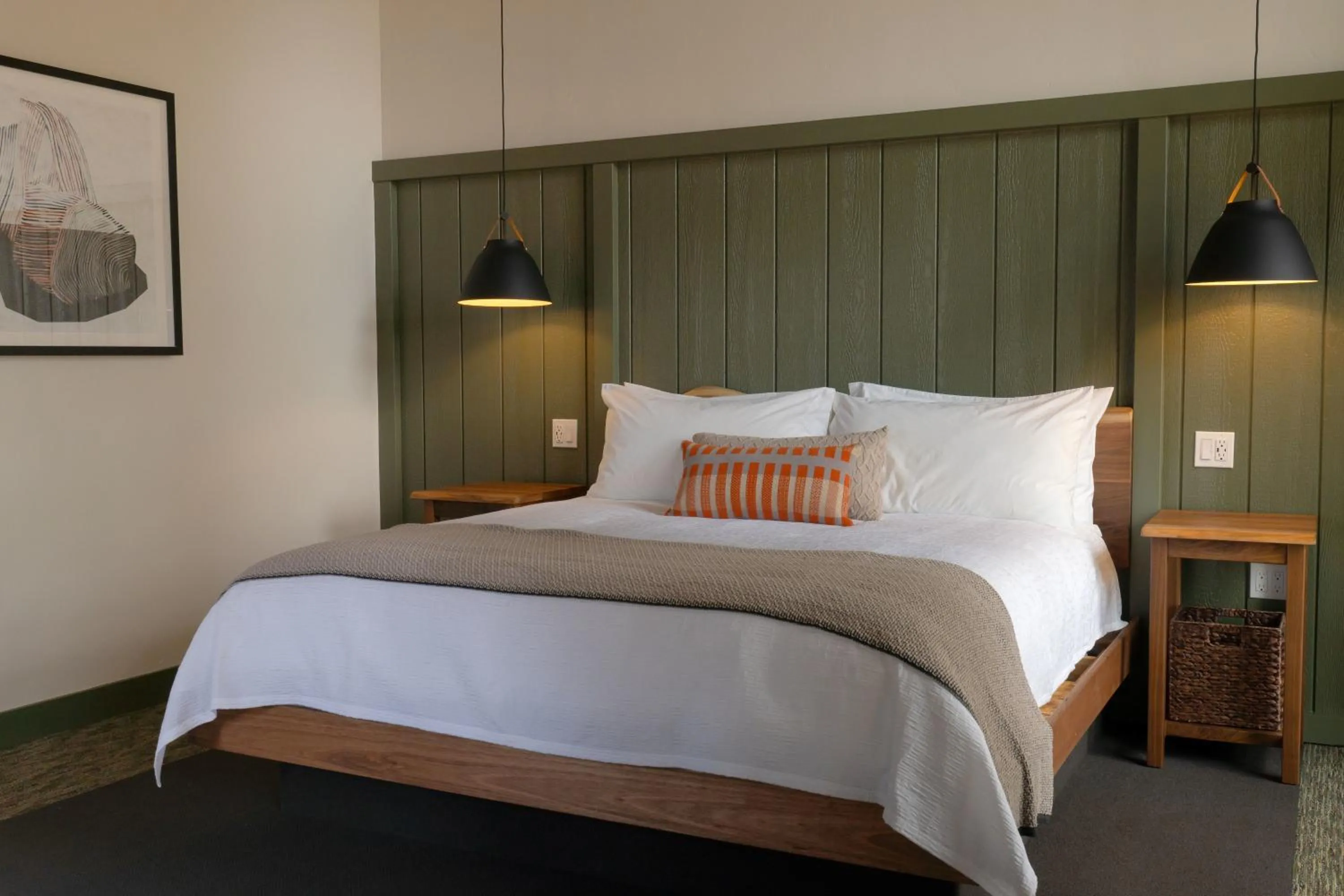 Bed in Firefall Ranch Yosemite