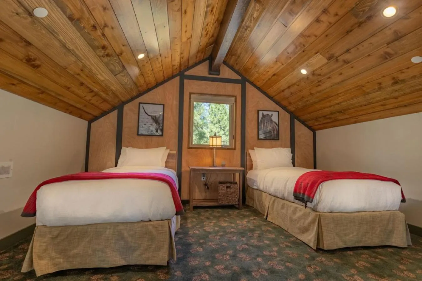 Bed in Firefall Ranch Yosemite