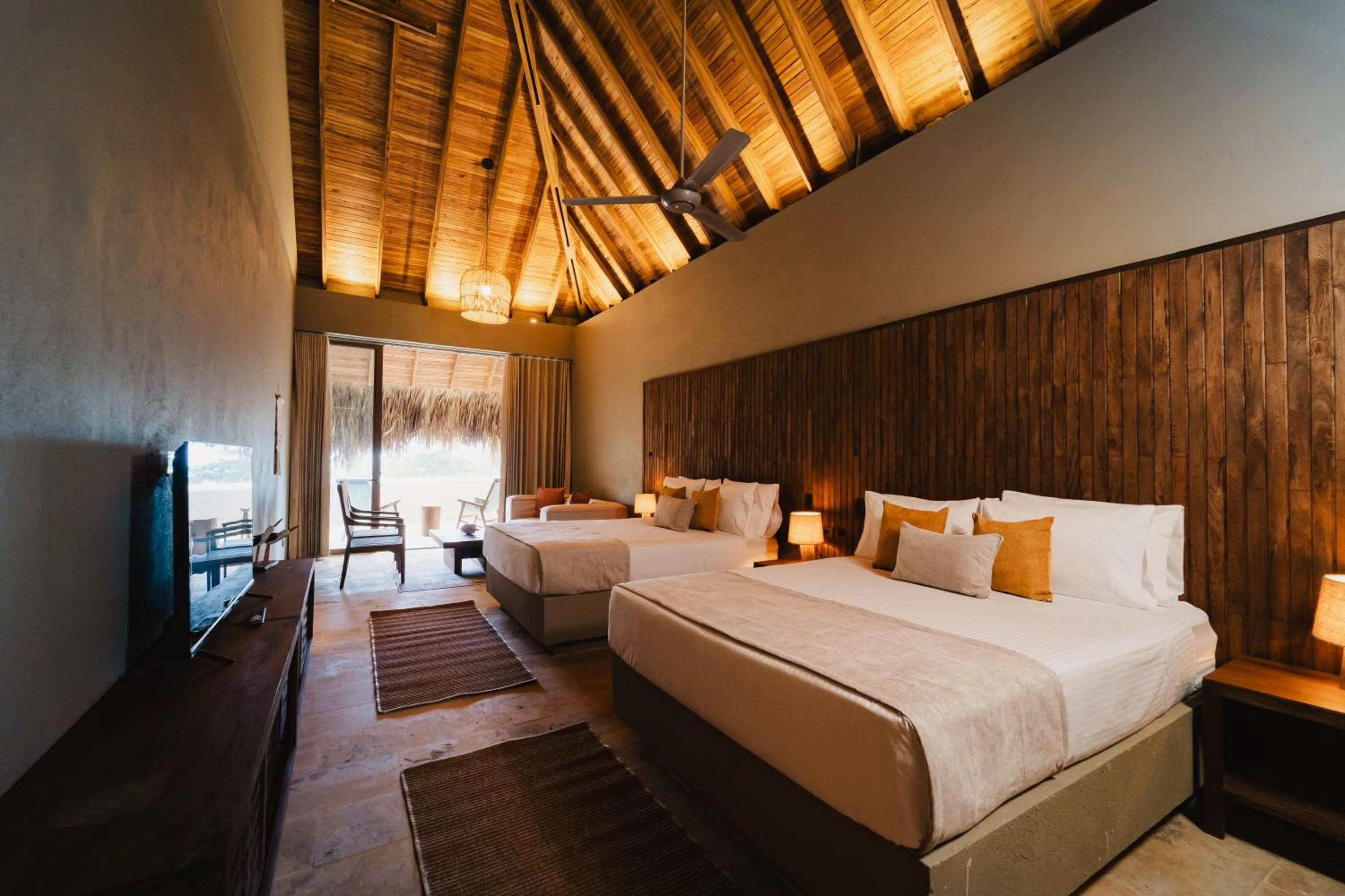 Bed in Naio Hotel y Villas By OxoHotel