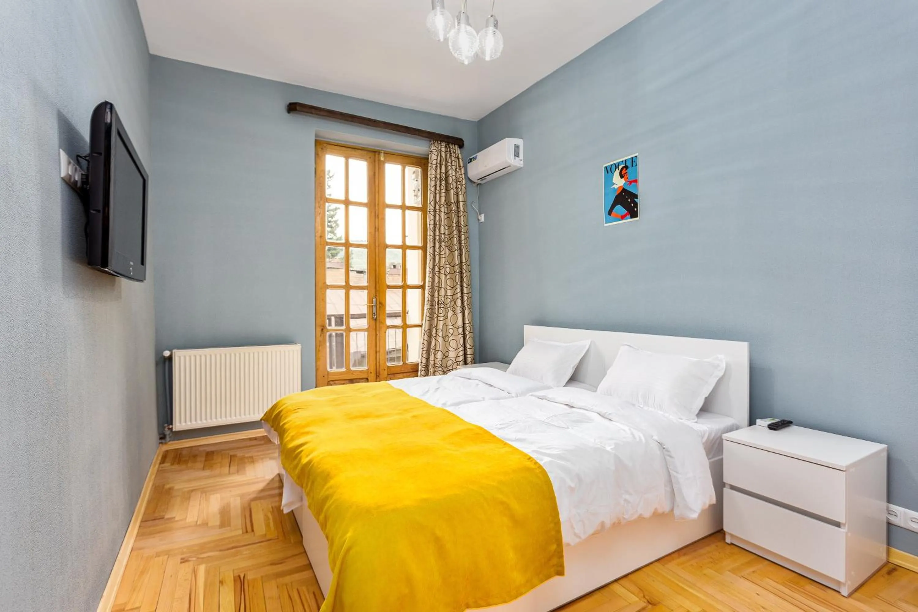 Bed in Sunny Hotel Tbilisi