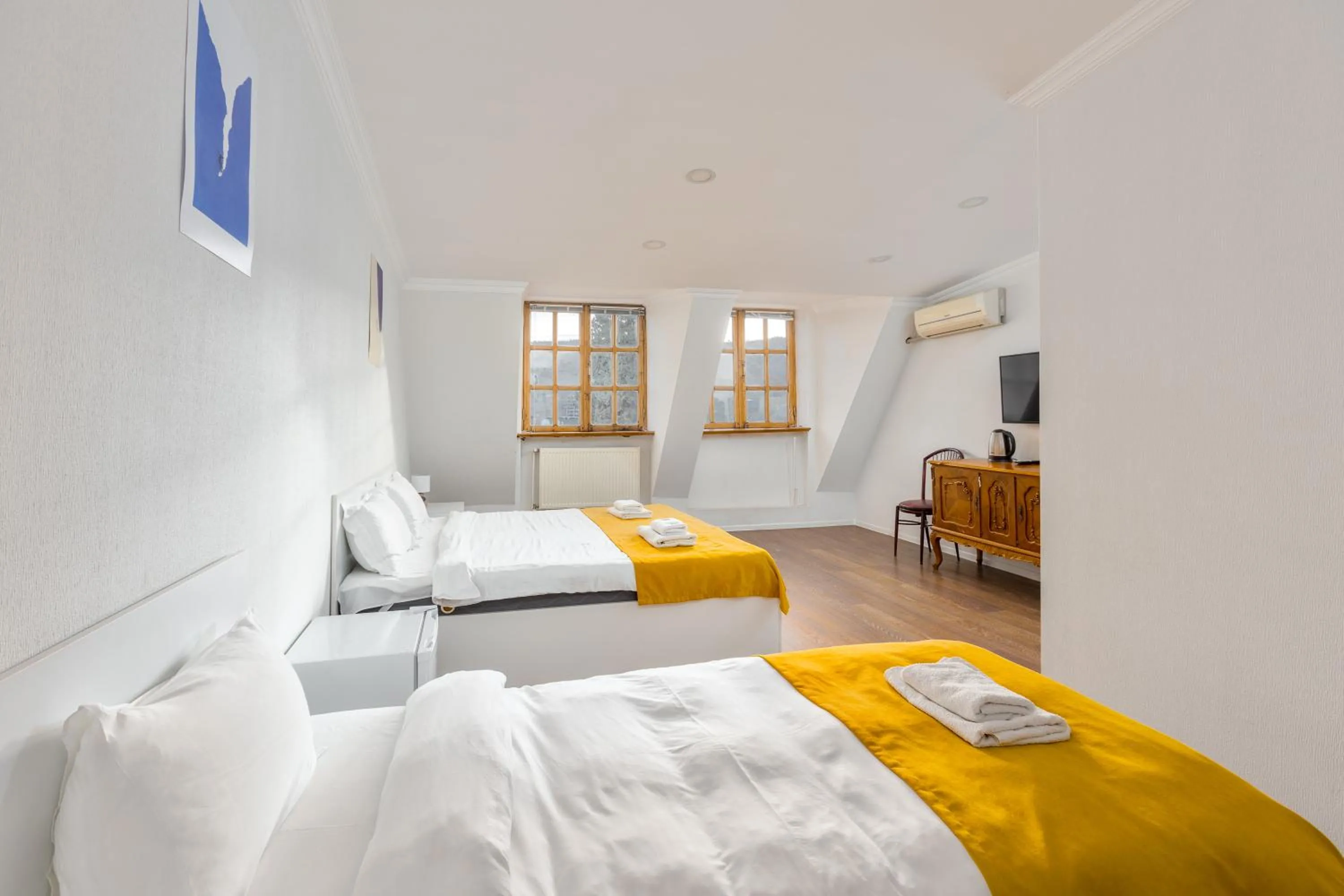 Bed in Sunny Hotel Tbilisi