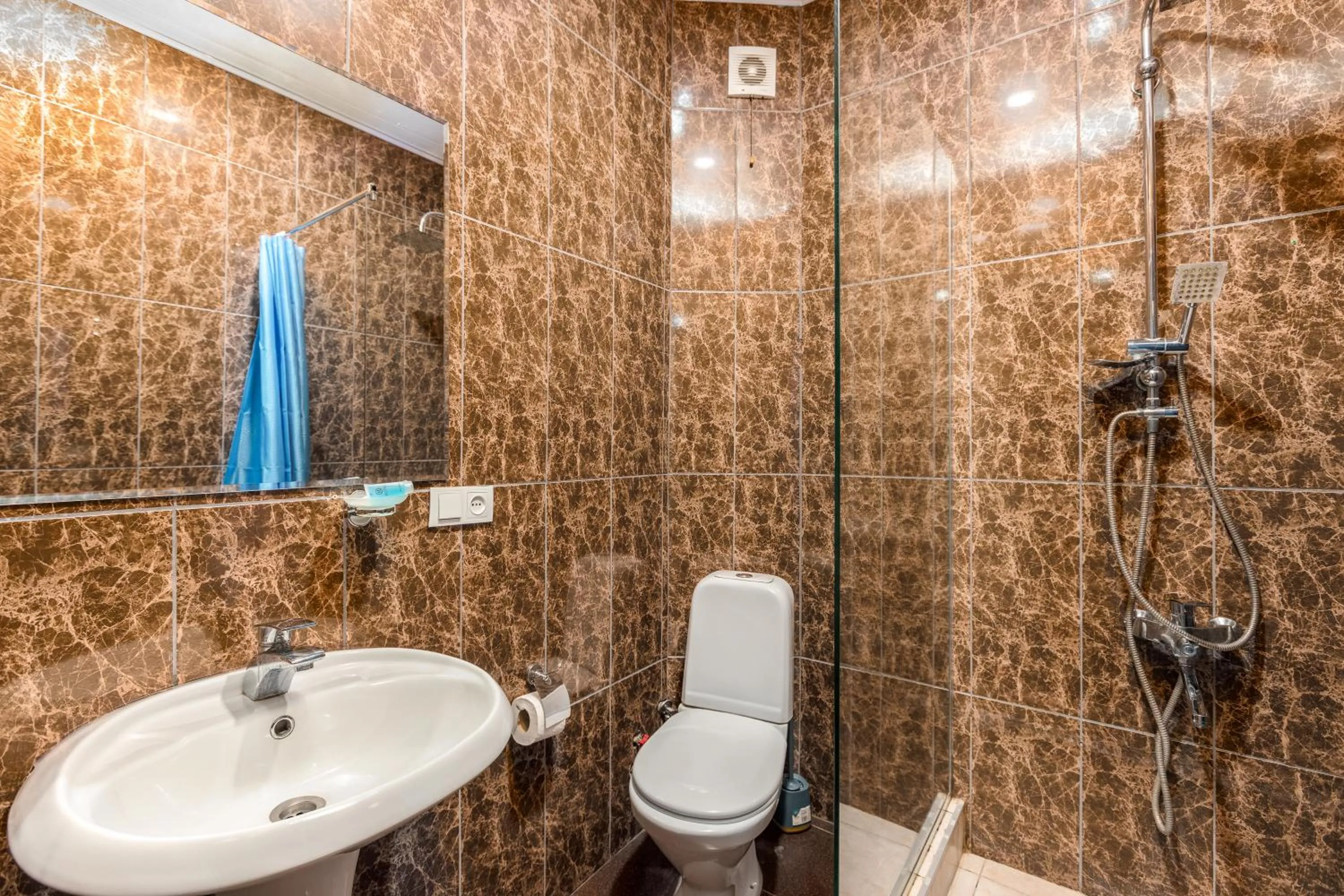 Toilet in Sunny Hotel Tbilisi