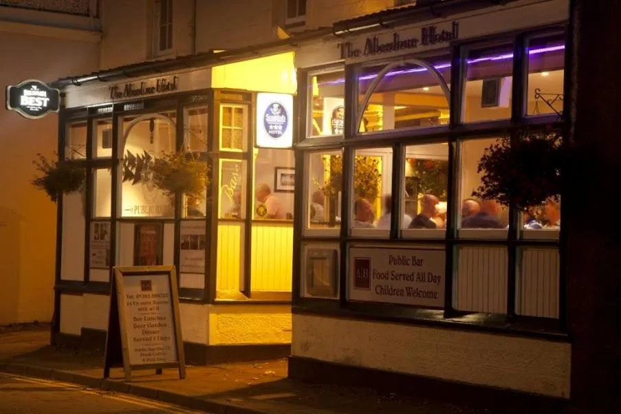 Facade/entrance in Aberdour Hotel, Stables Rooms & Beer Garden