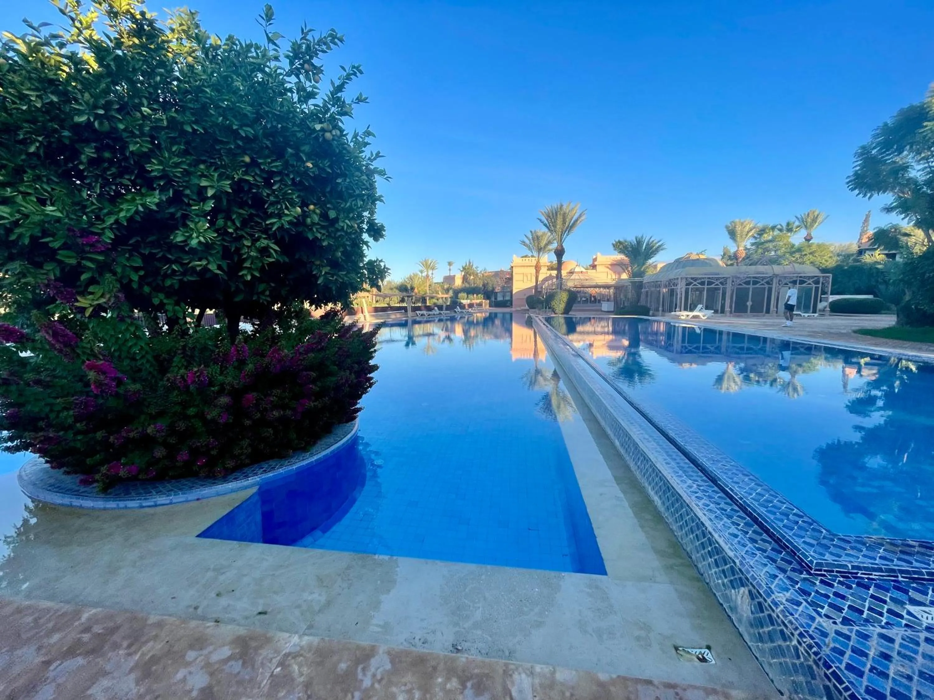 Swimming pool in Les Fleurs du Bien - Marrakech