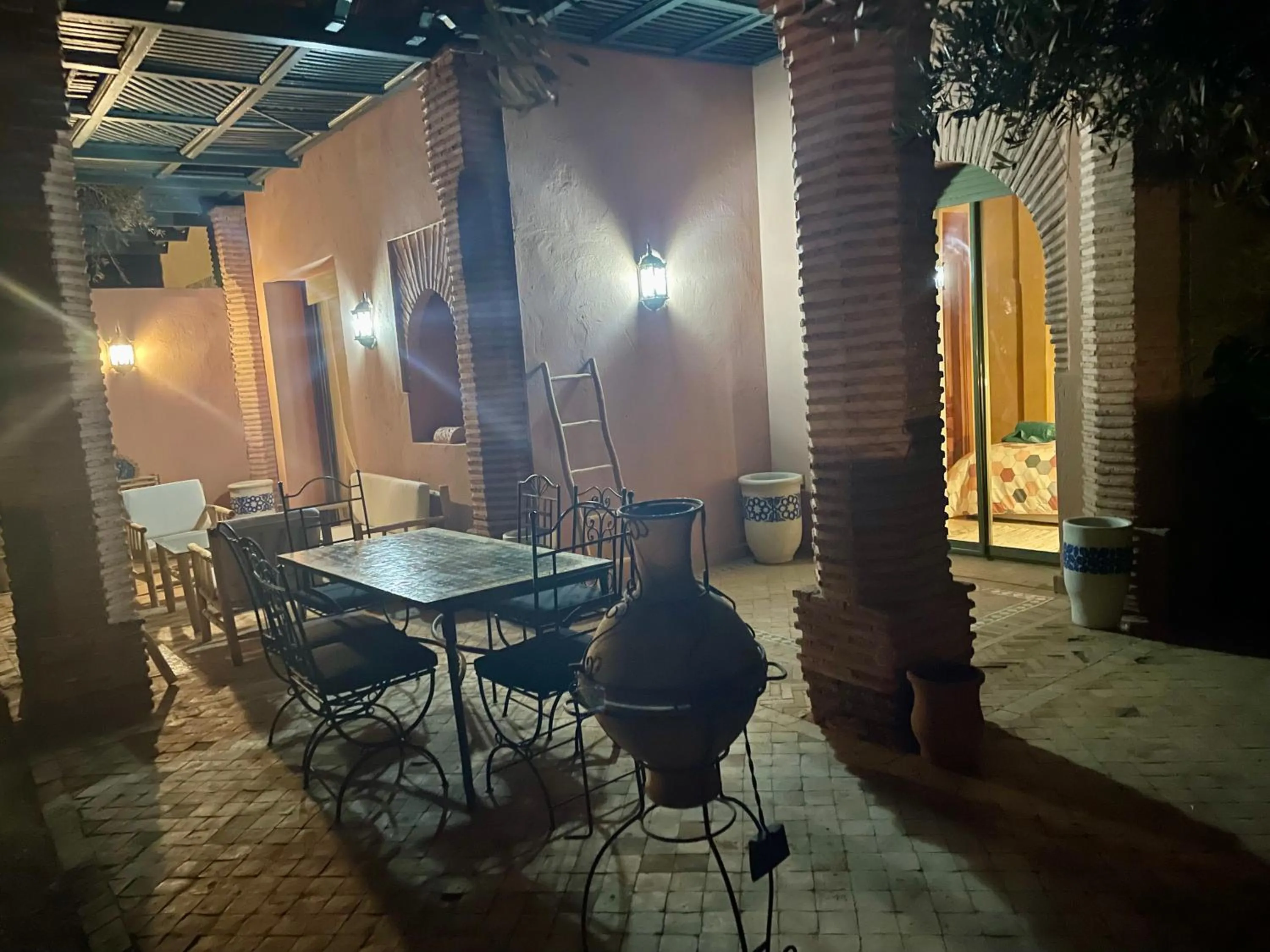Patio in Les Fleurs du Bien - Marrakech