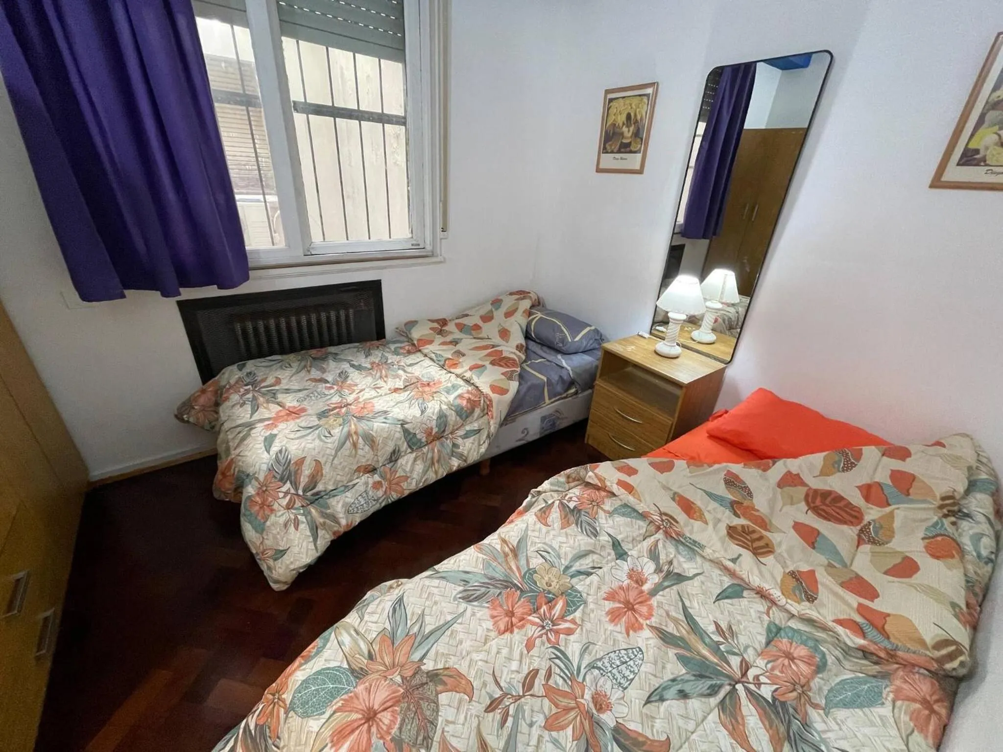 Bed in Charming 2-Room Temporary Stay in the Heart of San Telmo