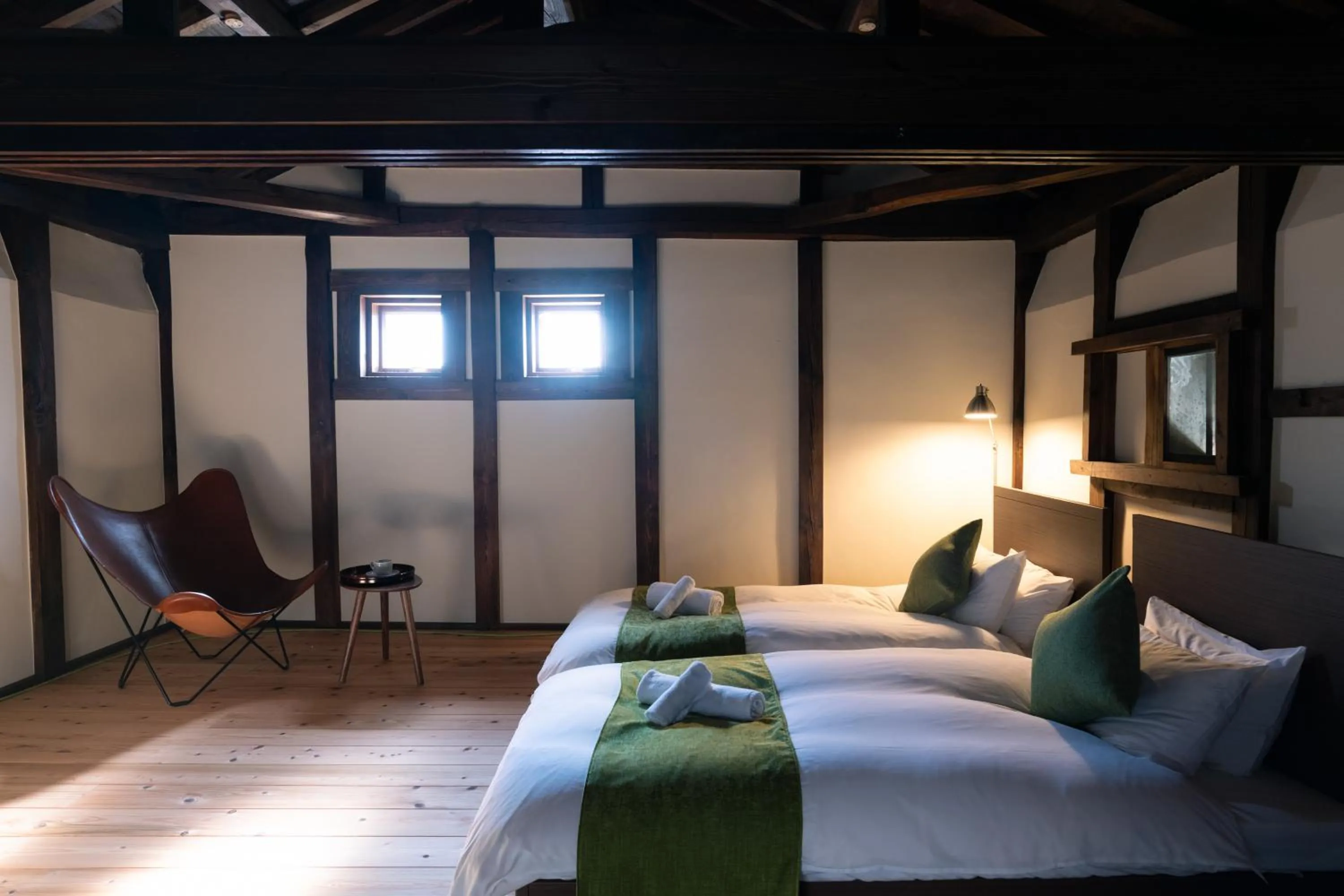 Bedroom, Bed in Nunoya Ryokan
