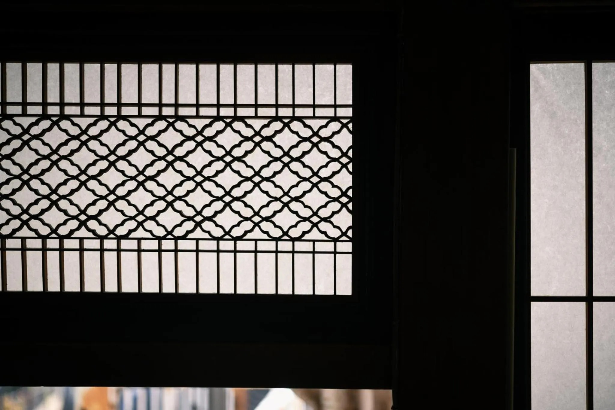 Decorative detail in Nunoya Ryokan