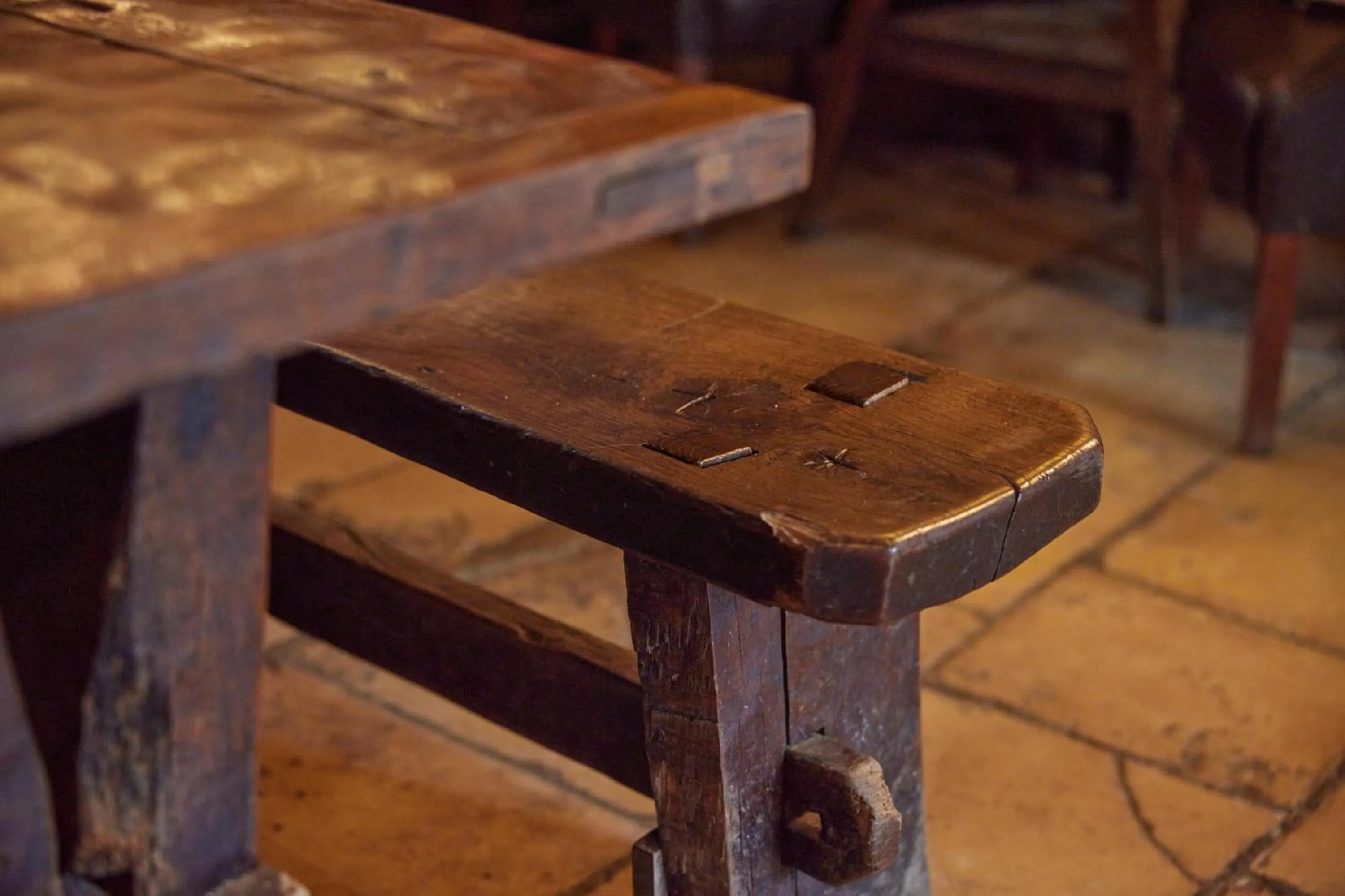 Decorative detail in Hunters Hall Inn by Greene King Inns