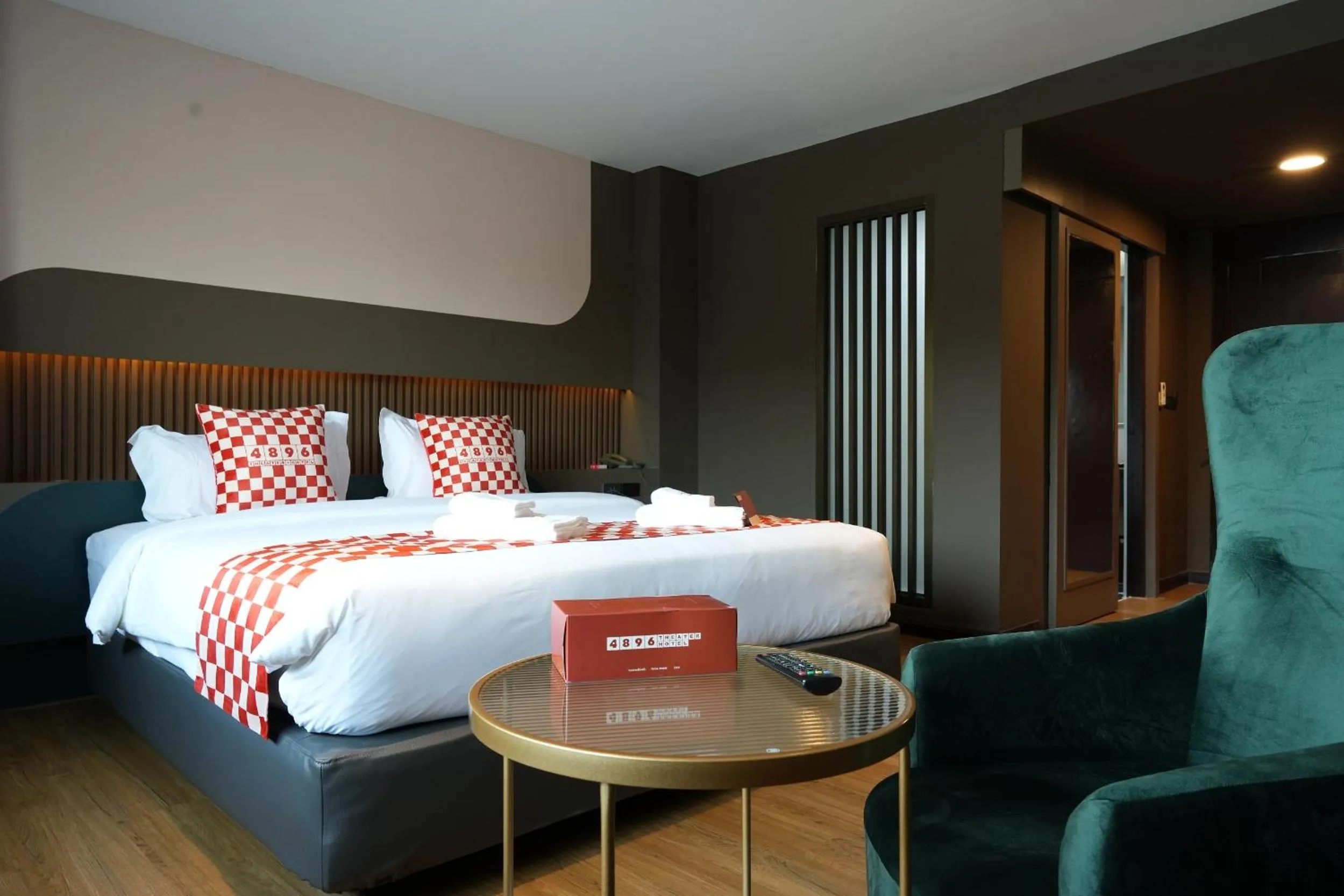 Bed in NW 4896 Theater Hotel