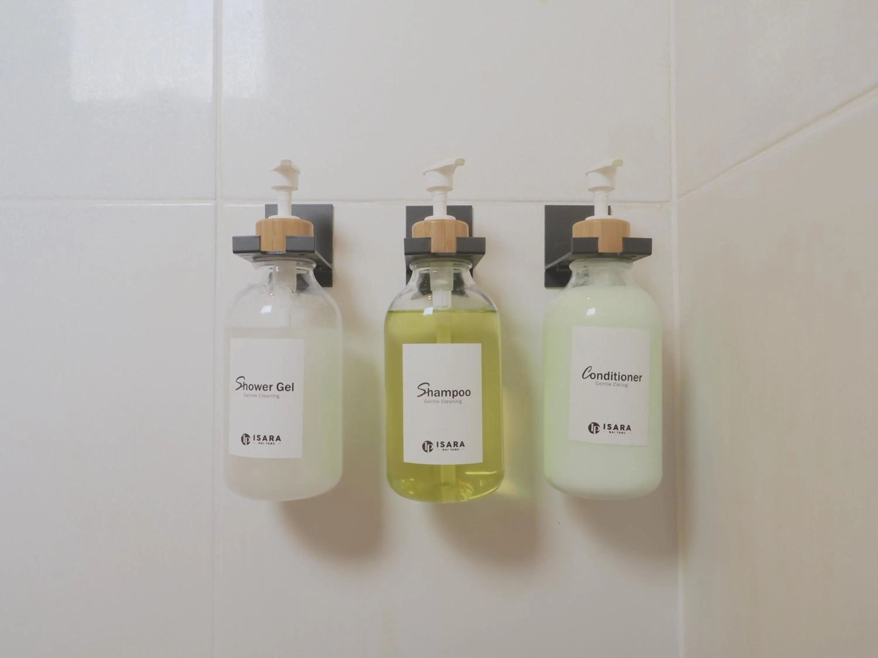 Shower in Isara Nai Yang resort