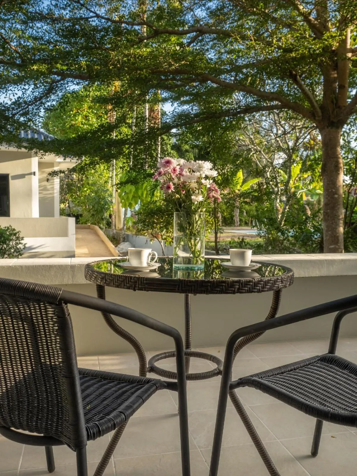 Balcony/Terrace in Isara Nai Yang resort