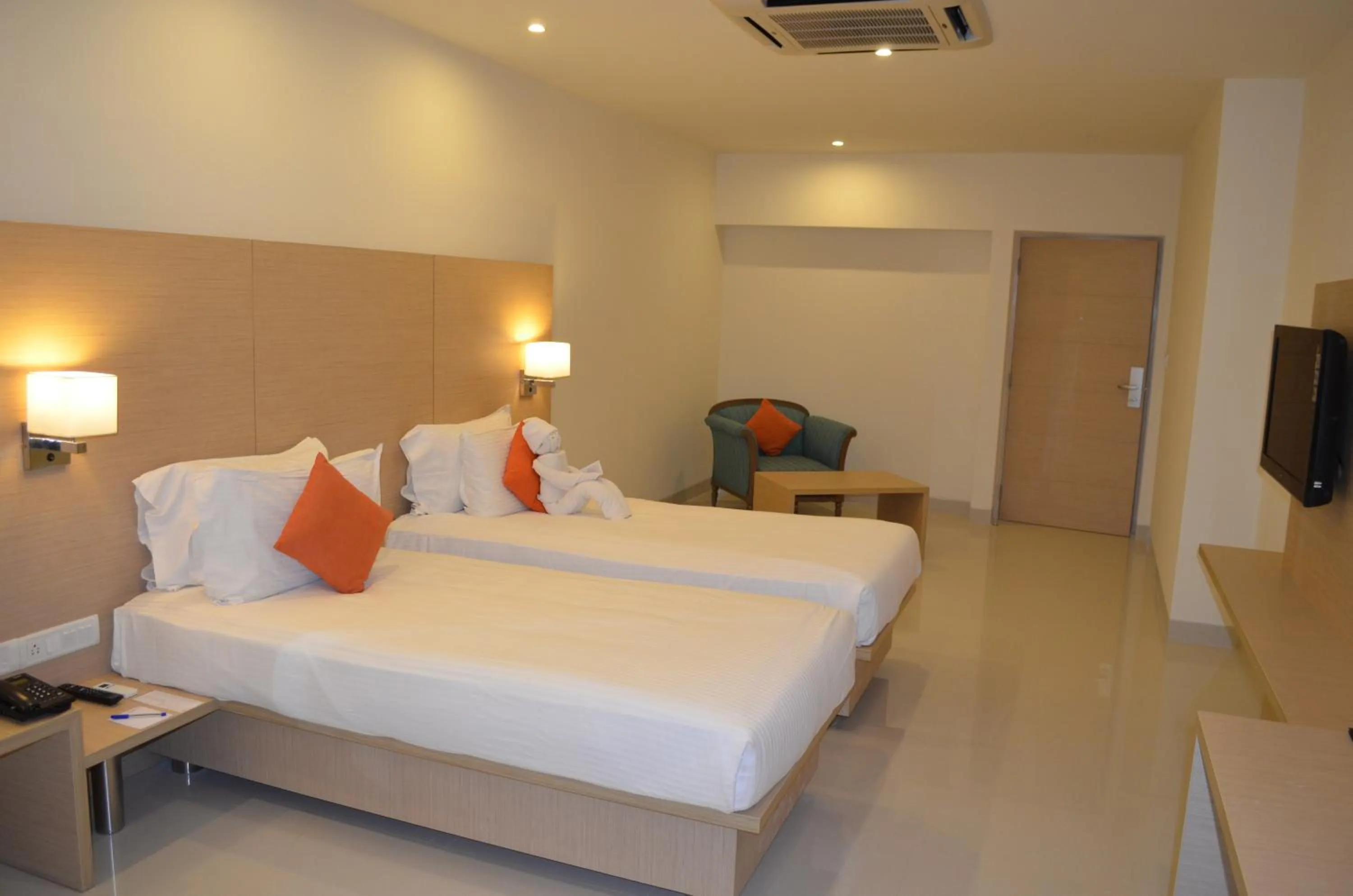 Bedroom, Bed in Regency Tiruttani by GRT Hotels