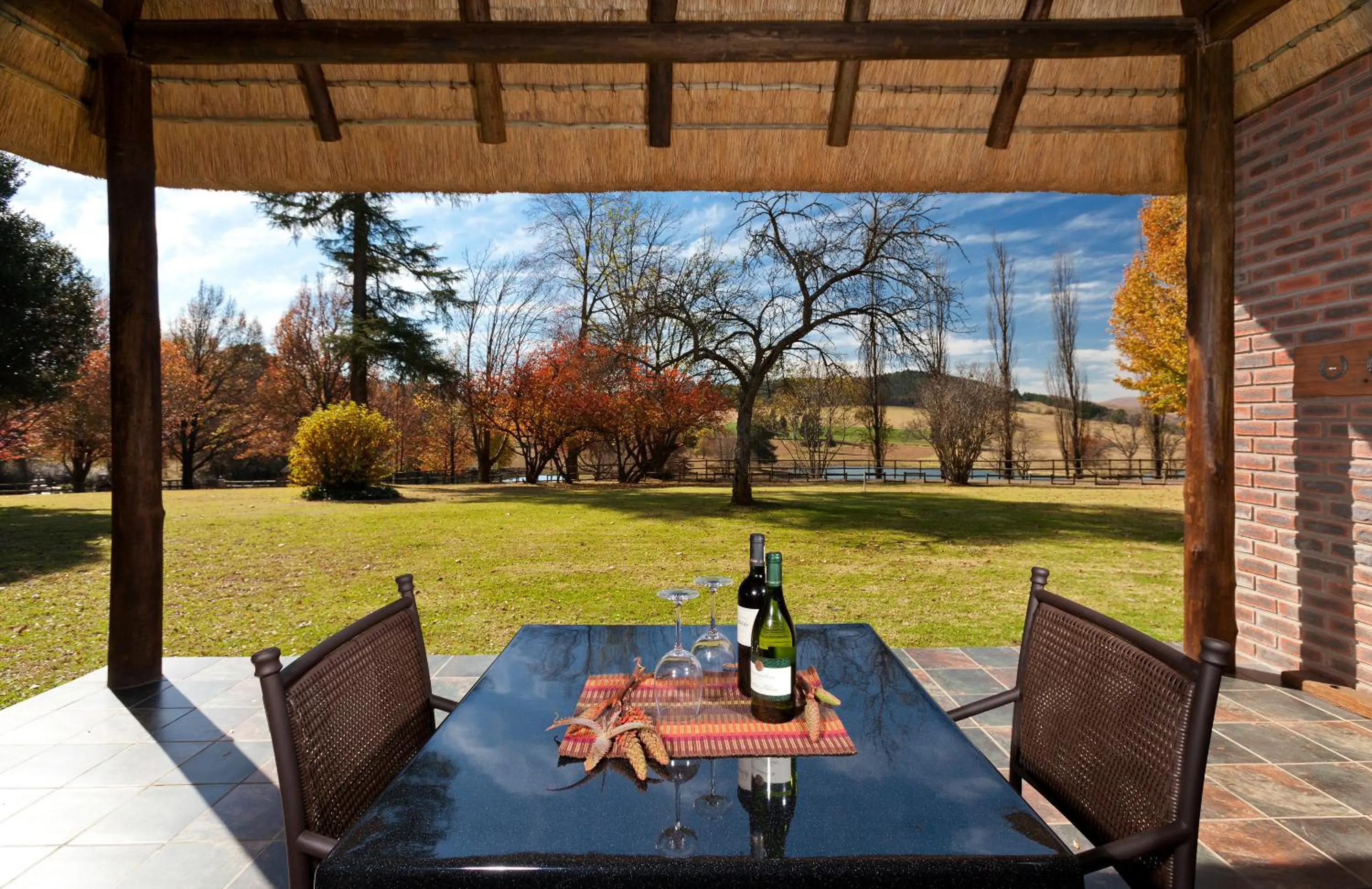 Patio in Whispering Waters