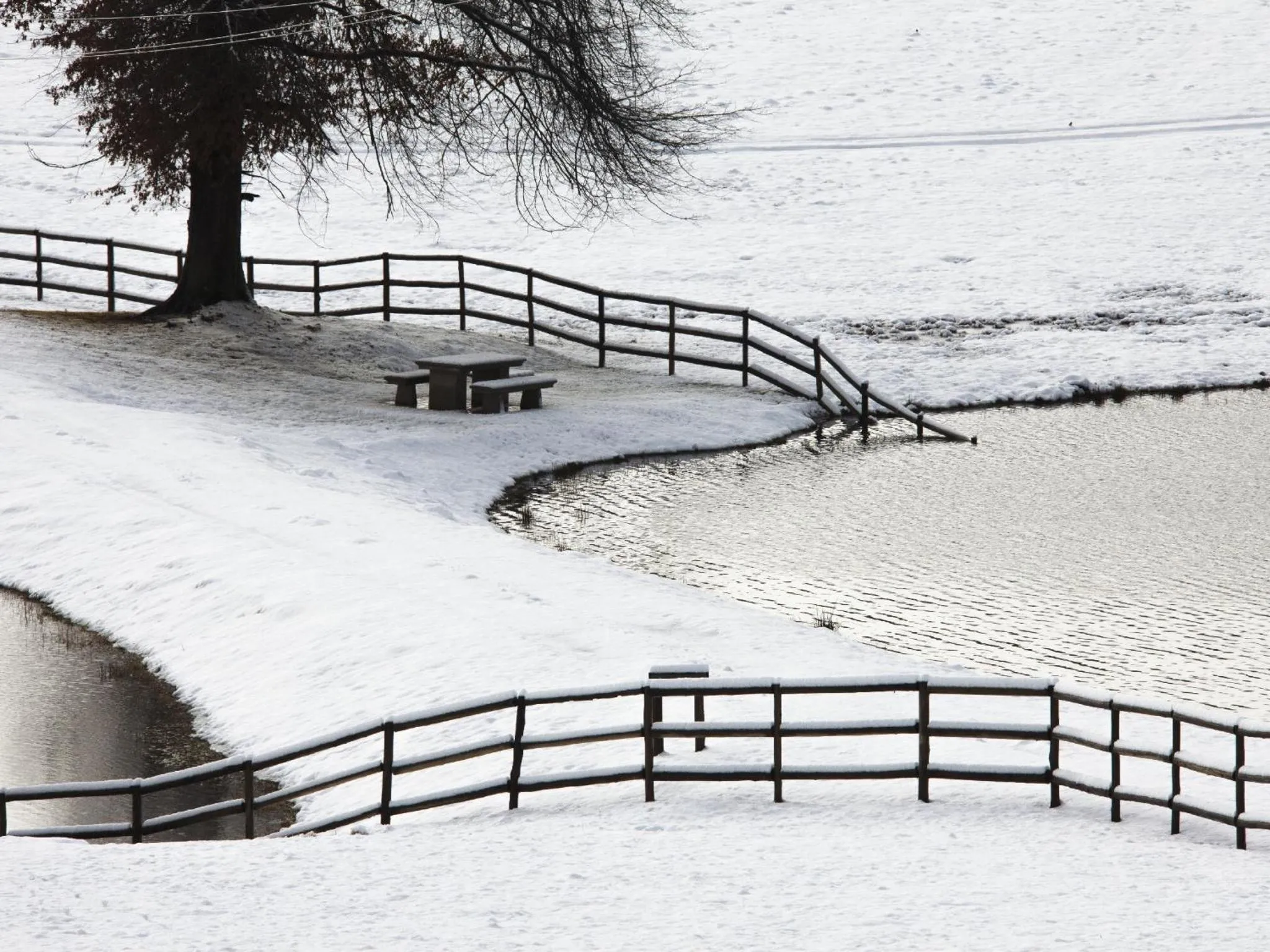 Natural landscape in Whispering Waters
