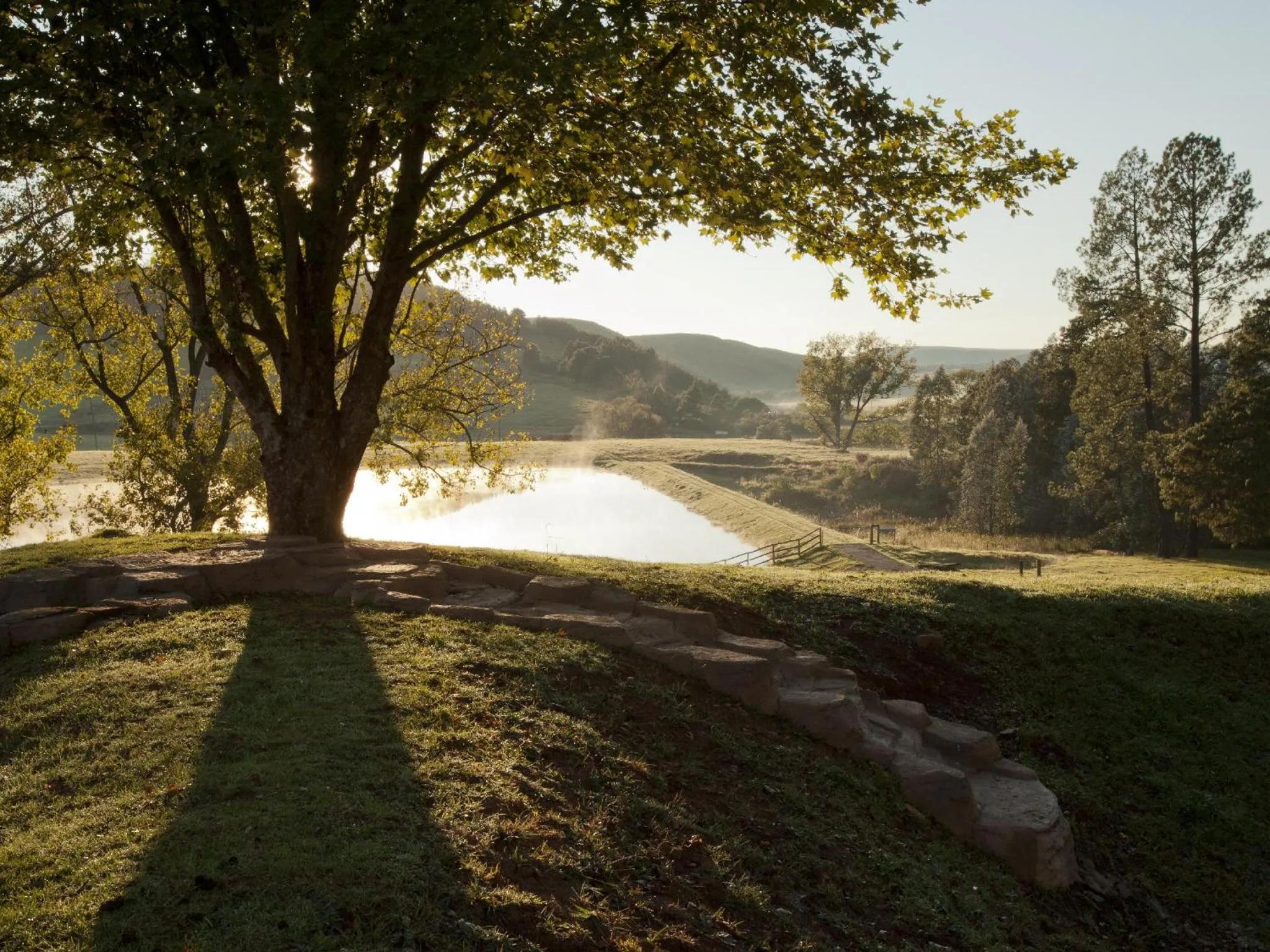 Natural landscape in Whispering Waters