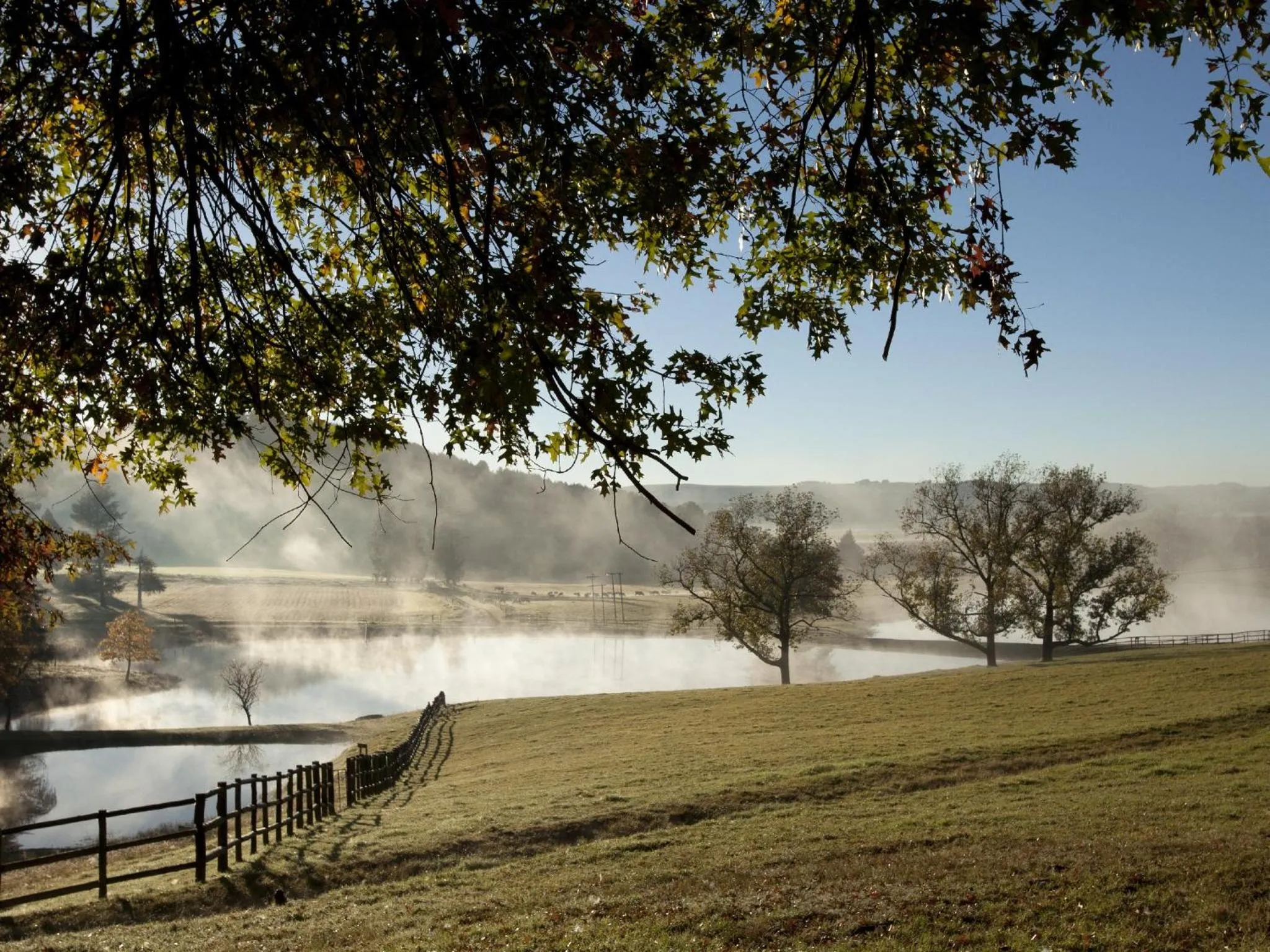 Natural landscape in Whispering Waters