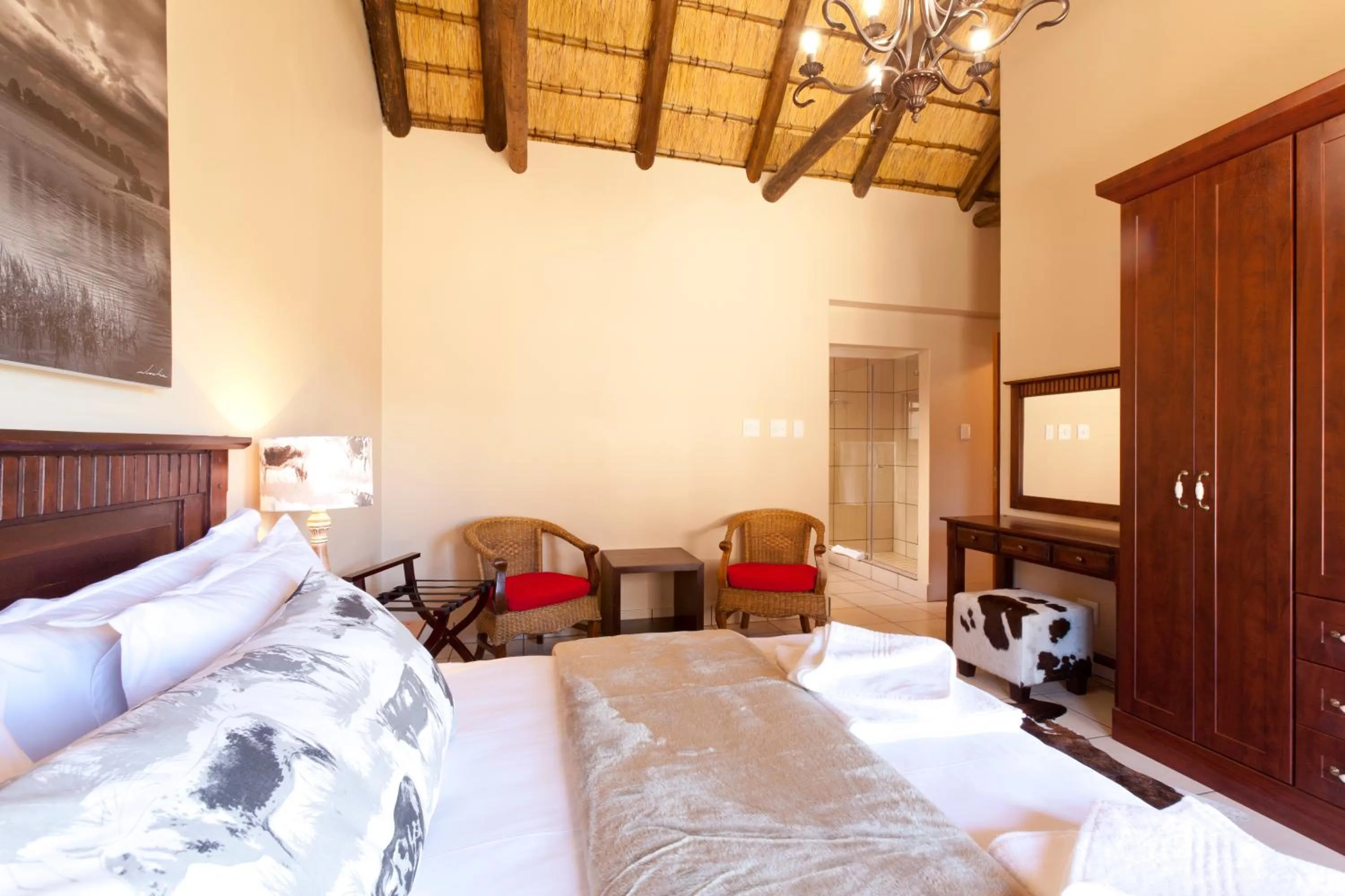 Bed in Whispering Waters