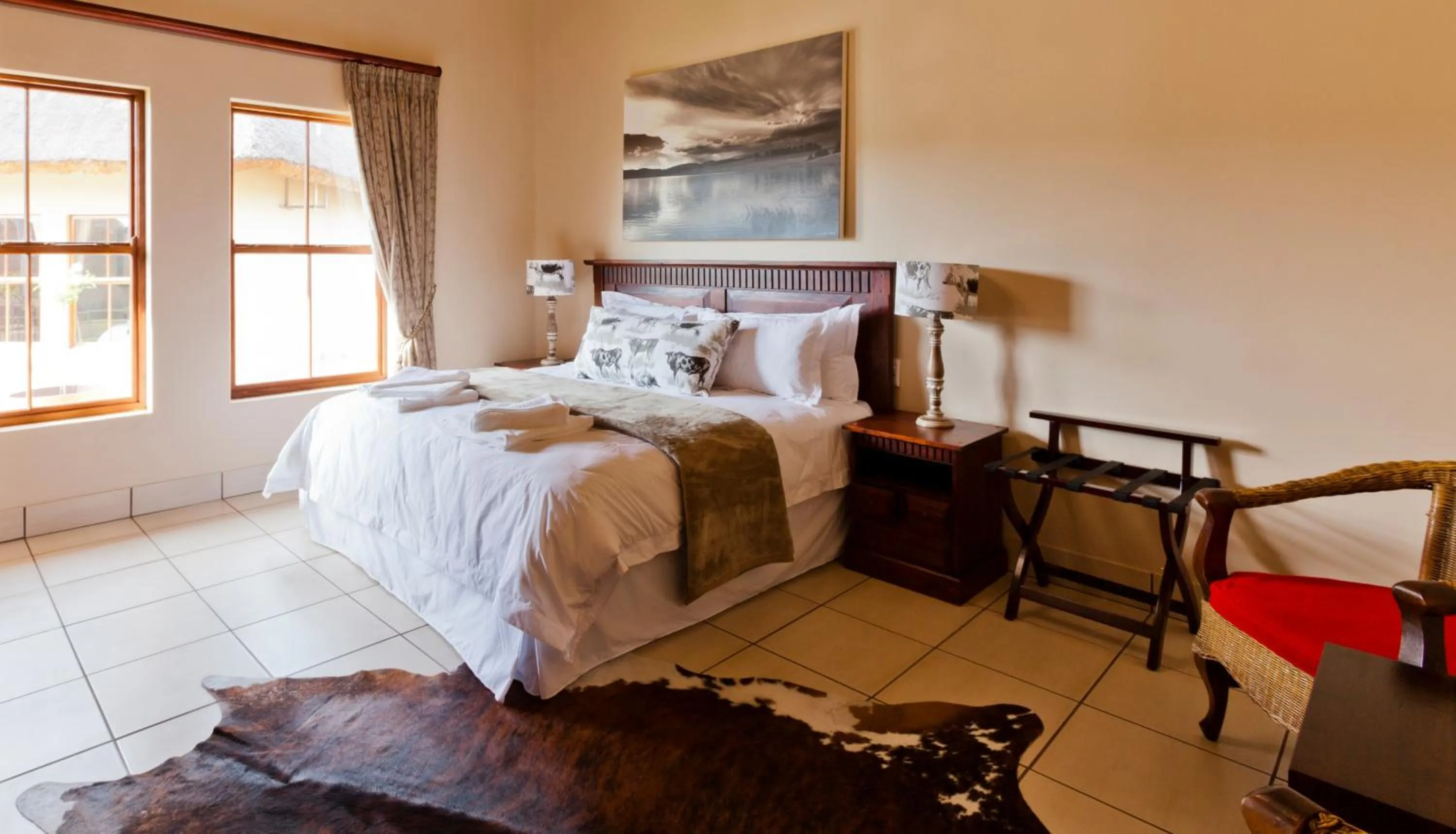 Bed in Whispering Waters