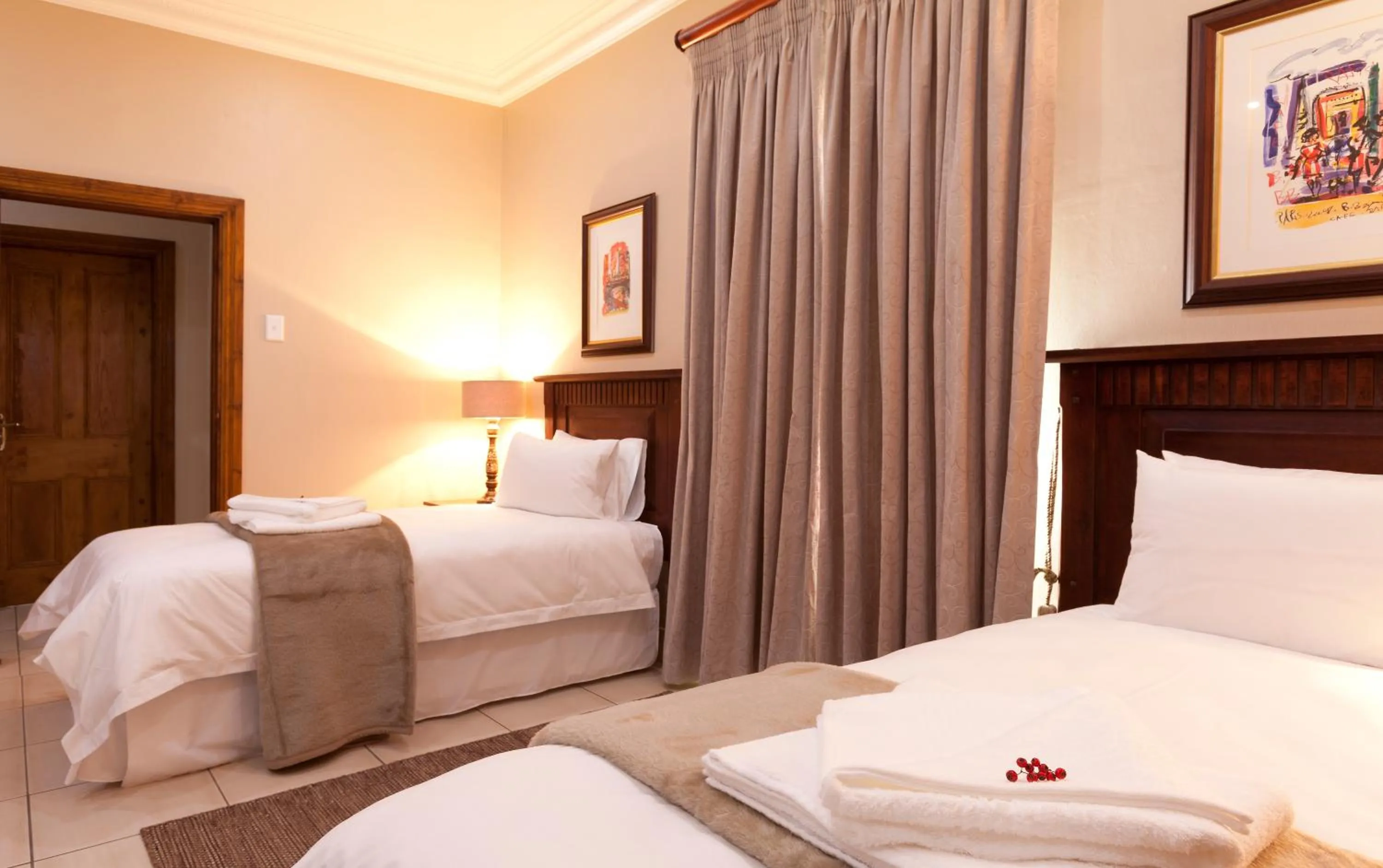 Bed in Whispering Waters