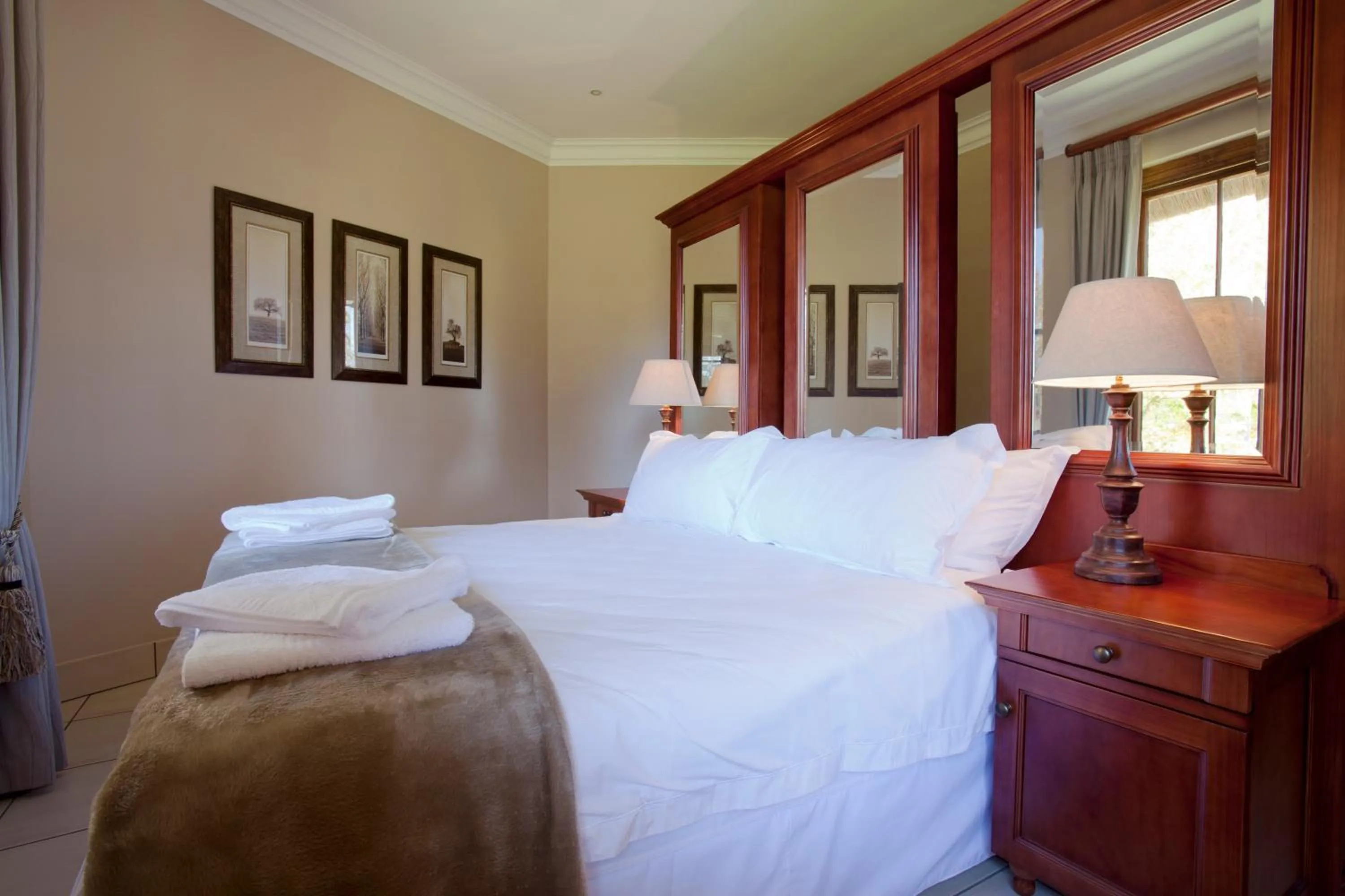 Bed in Whispering Waters