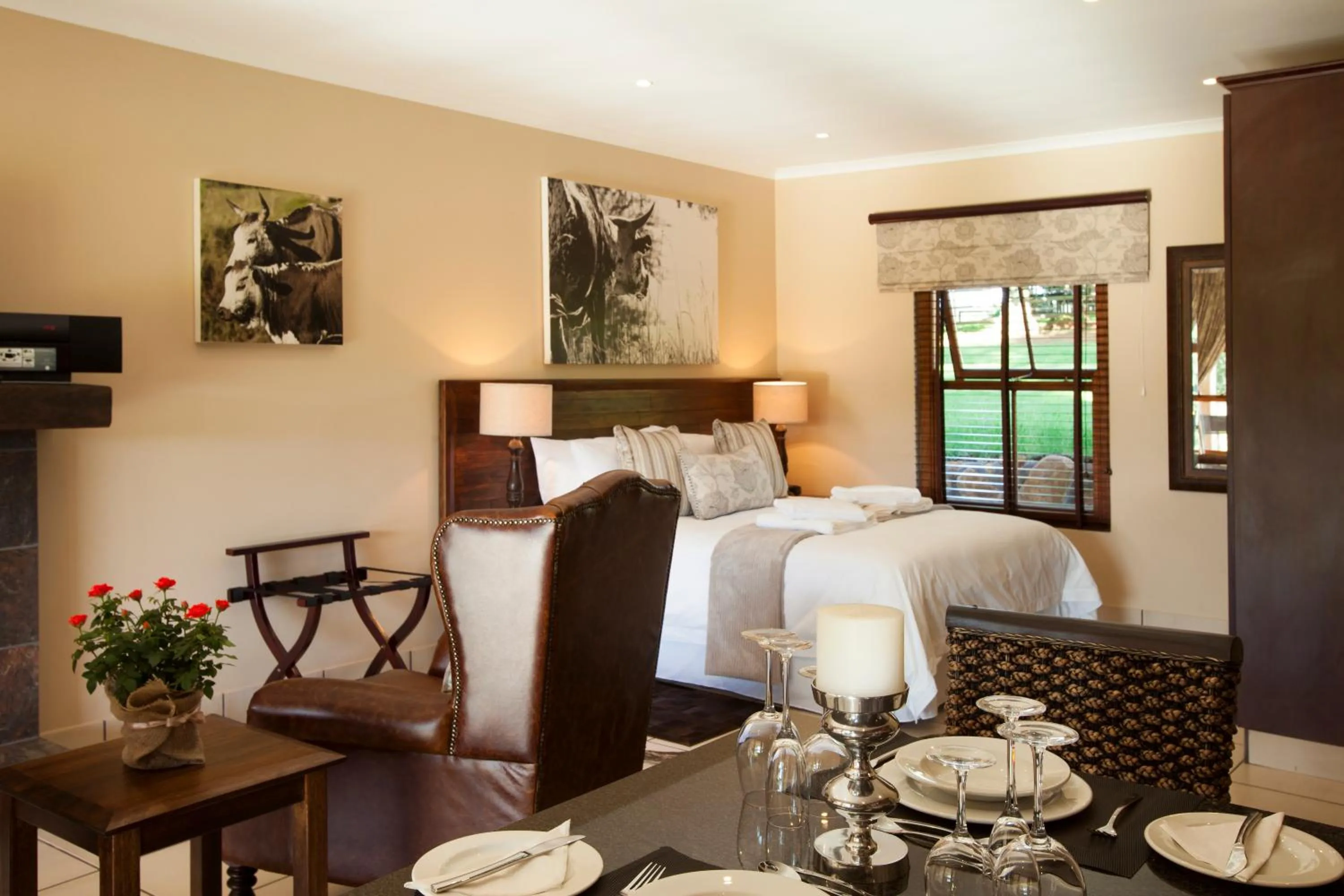 Bed in Whispering Waters