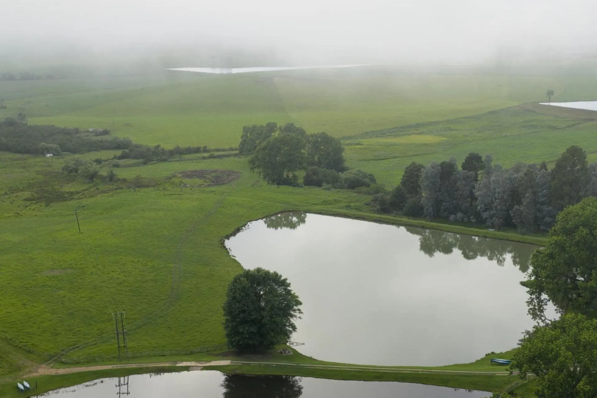 Bird's eye view in Whispering Waters