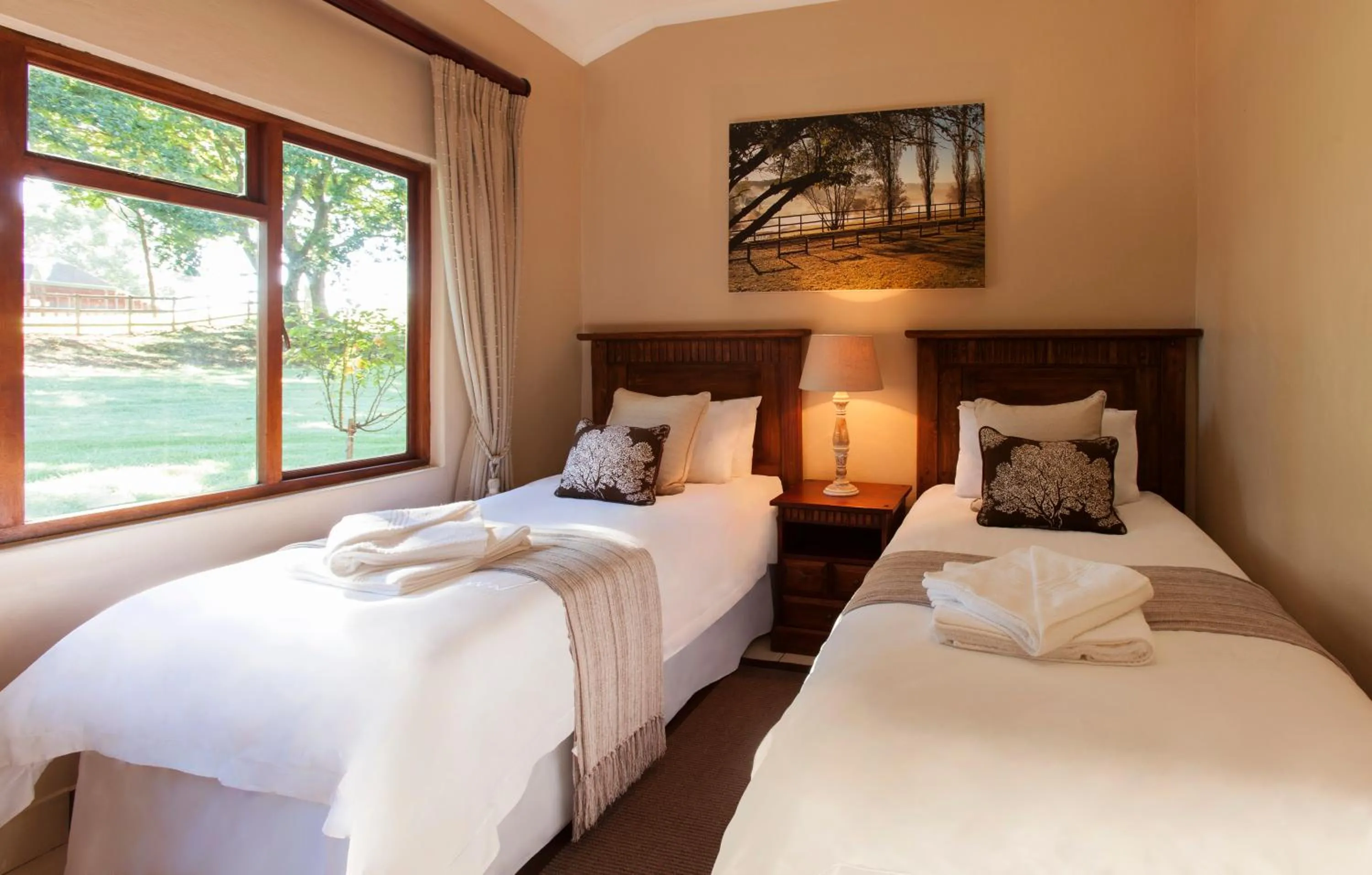 Bed in Whispering Waters