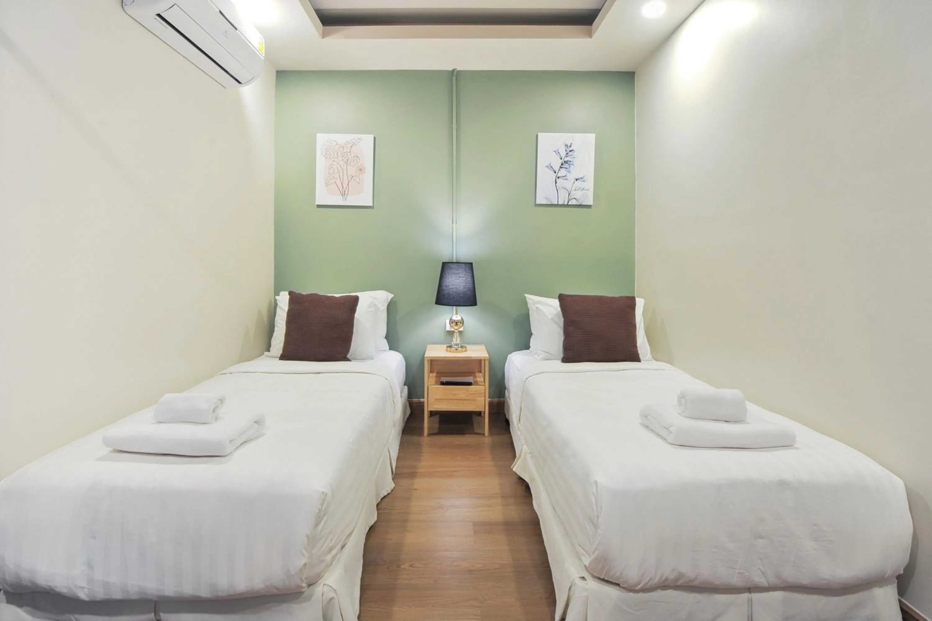 Bedroom, Bed in Ployburi Boutique Hotel