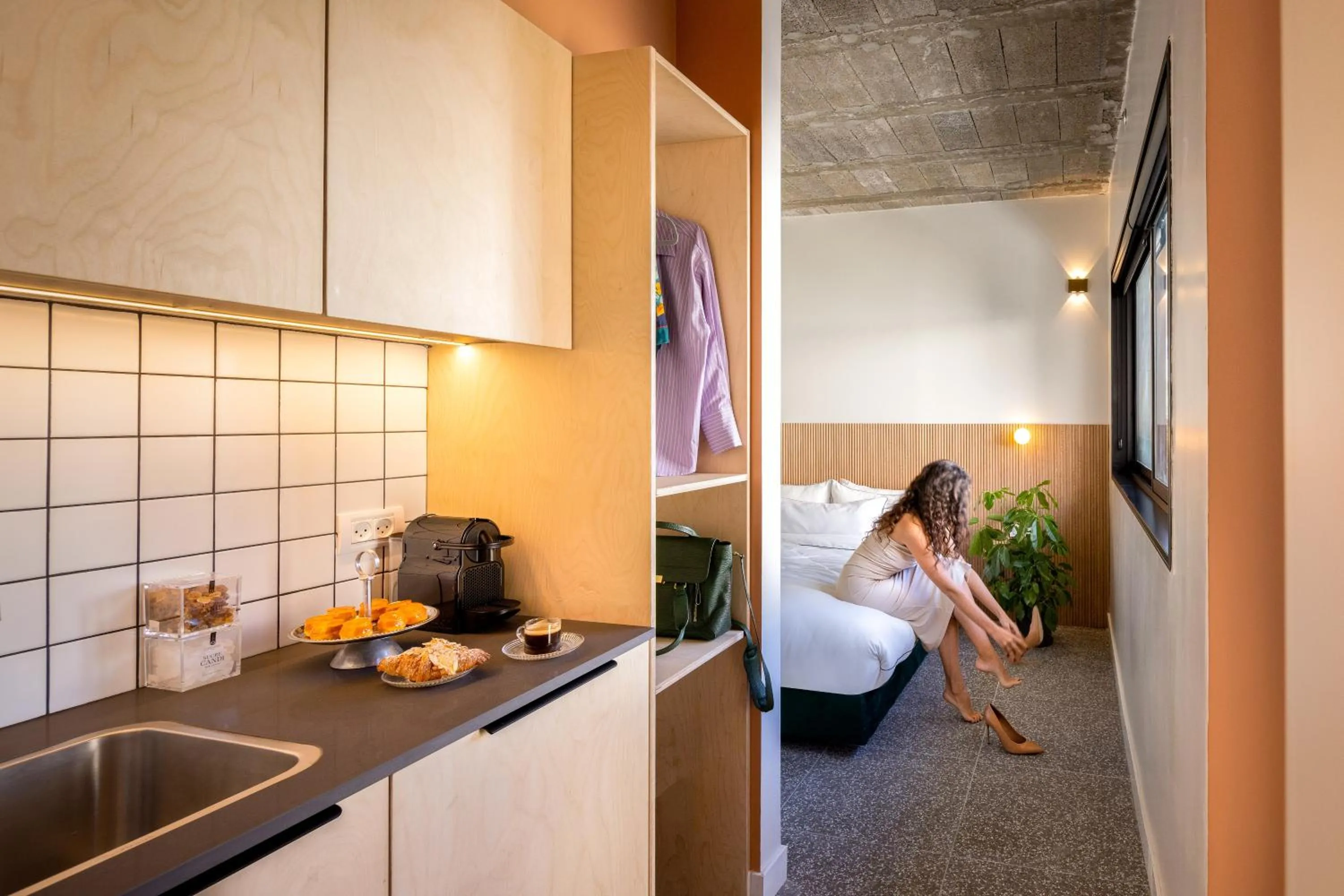 kitchen in Savanna - by Loginn Tel-Avivian hotels