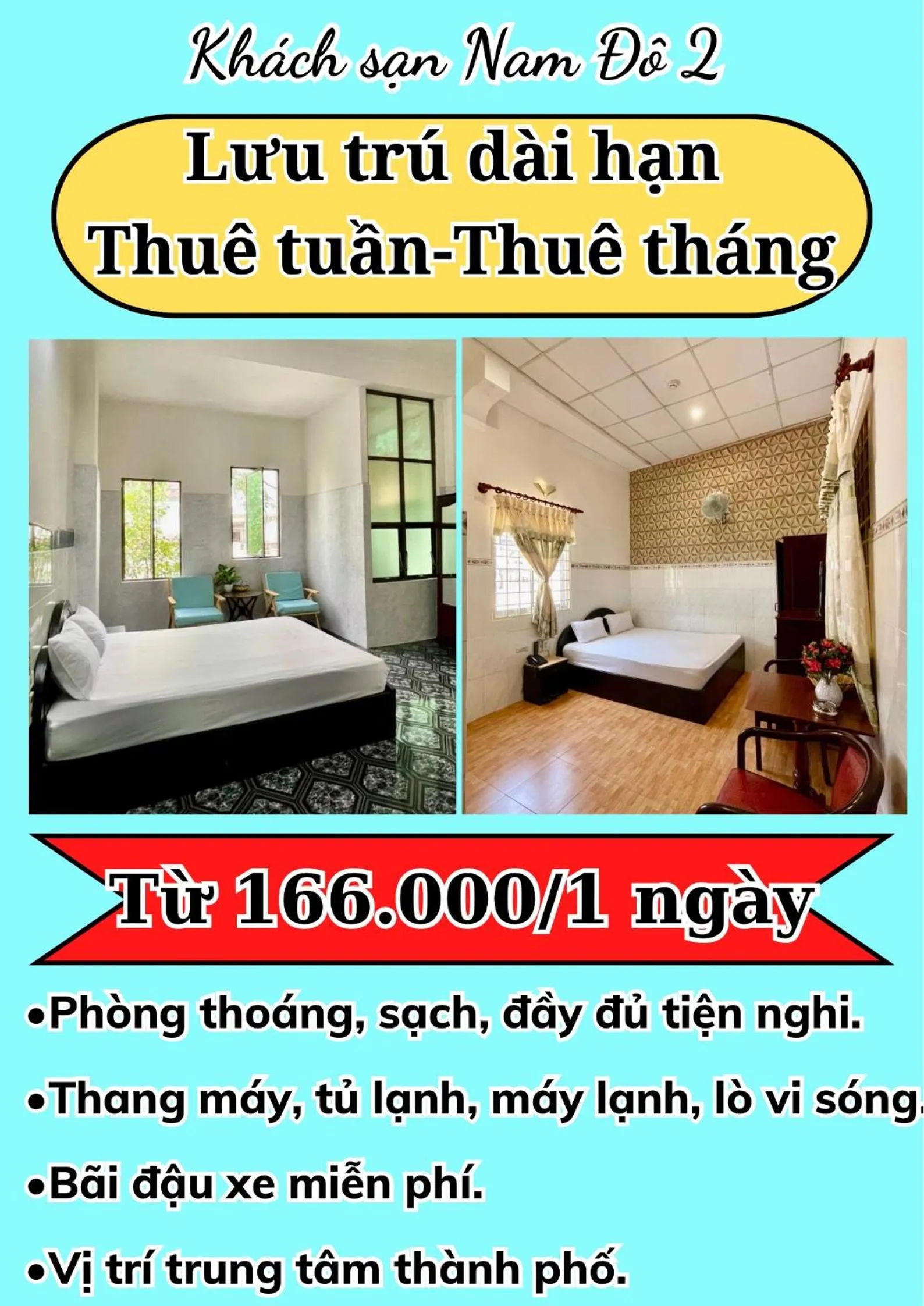 Bed in Nam Đô Hotel Cần Thơ Downtown