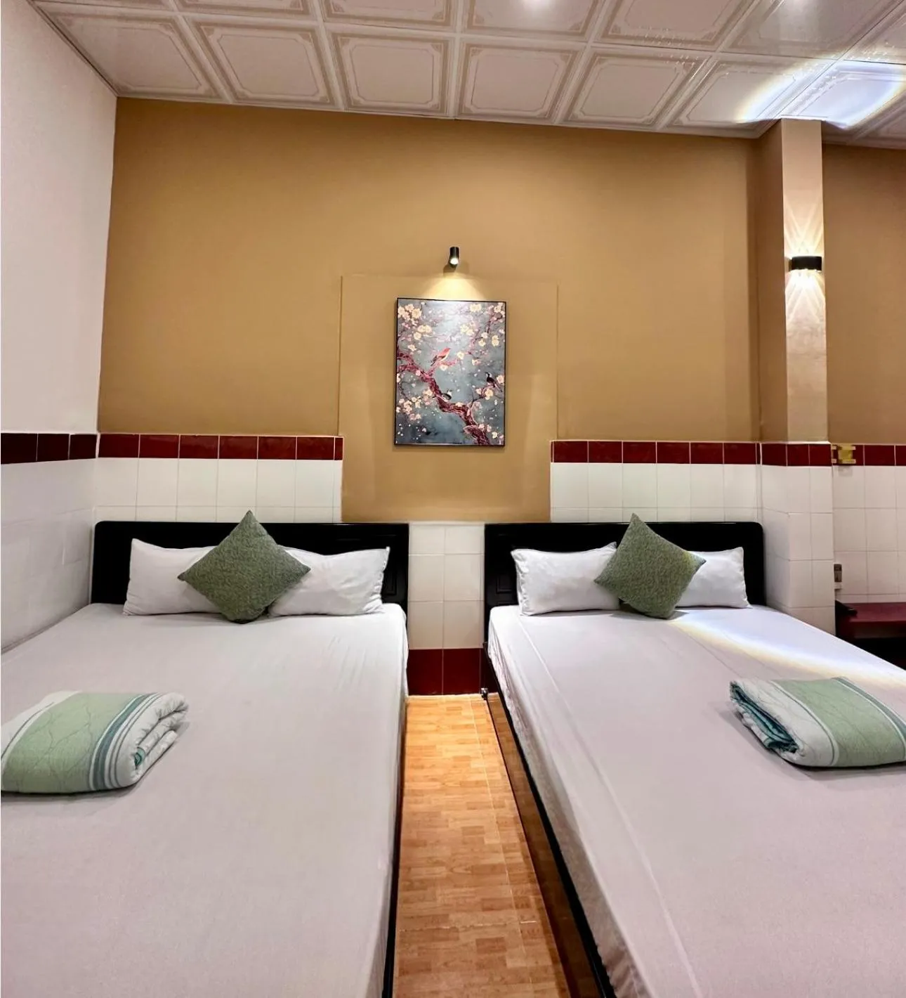 Bed in Nam Đô Hotel Cần Thơ Downtown