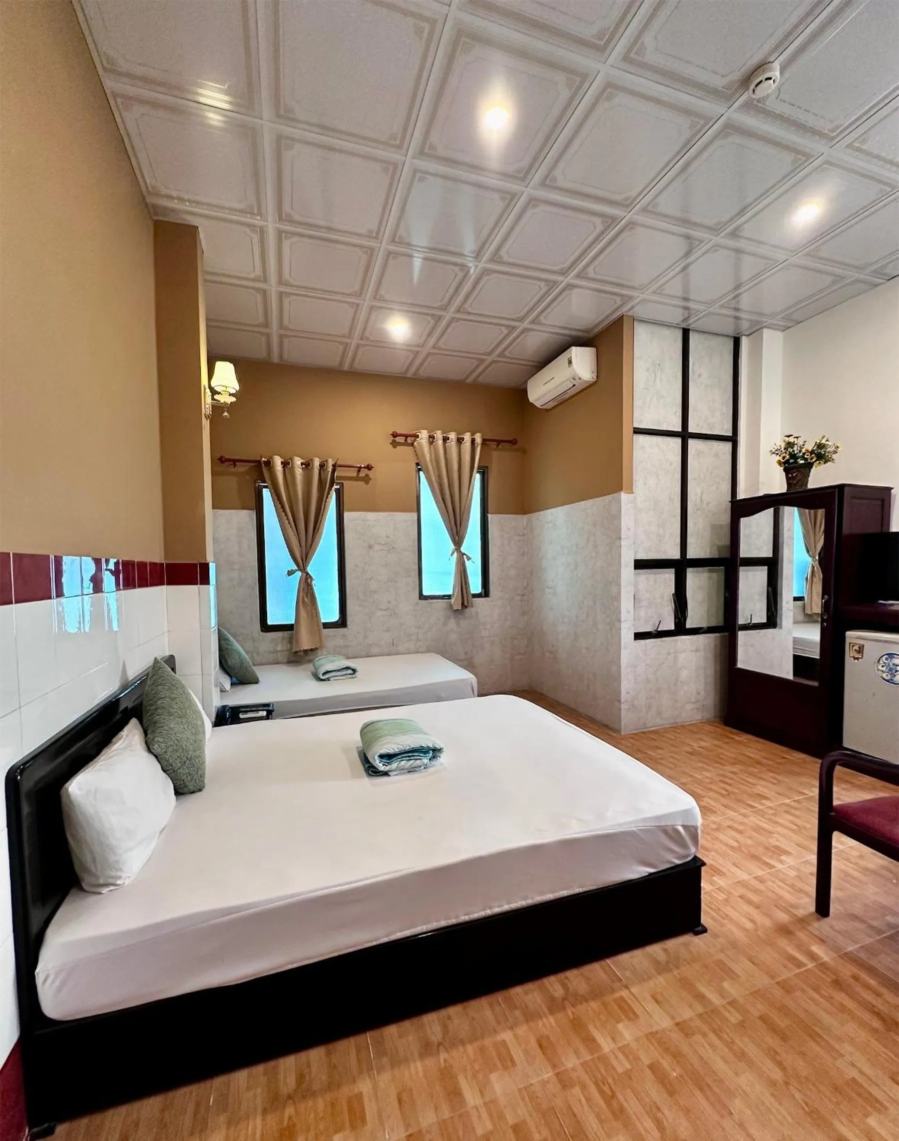 Bed in Nam Đô Hotel Cần Thơ Downtown