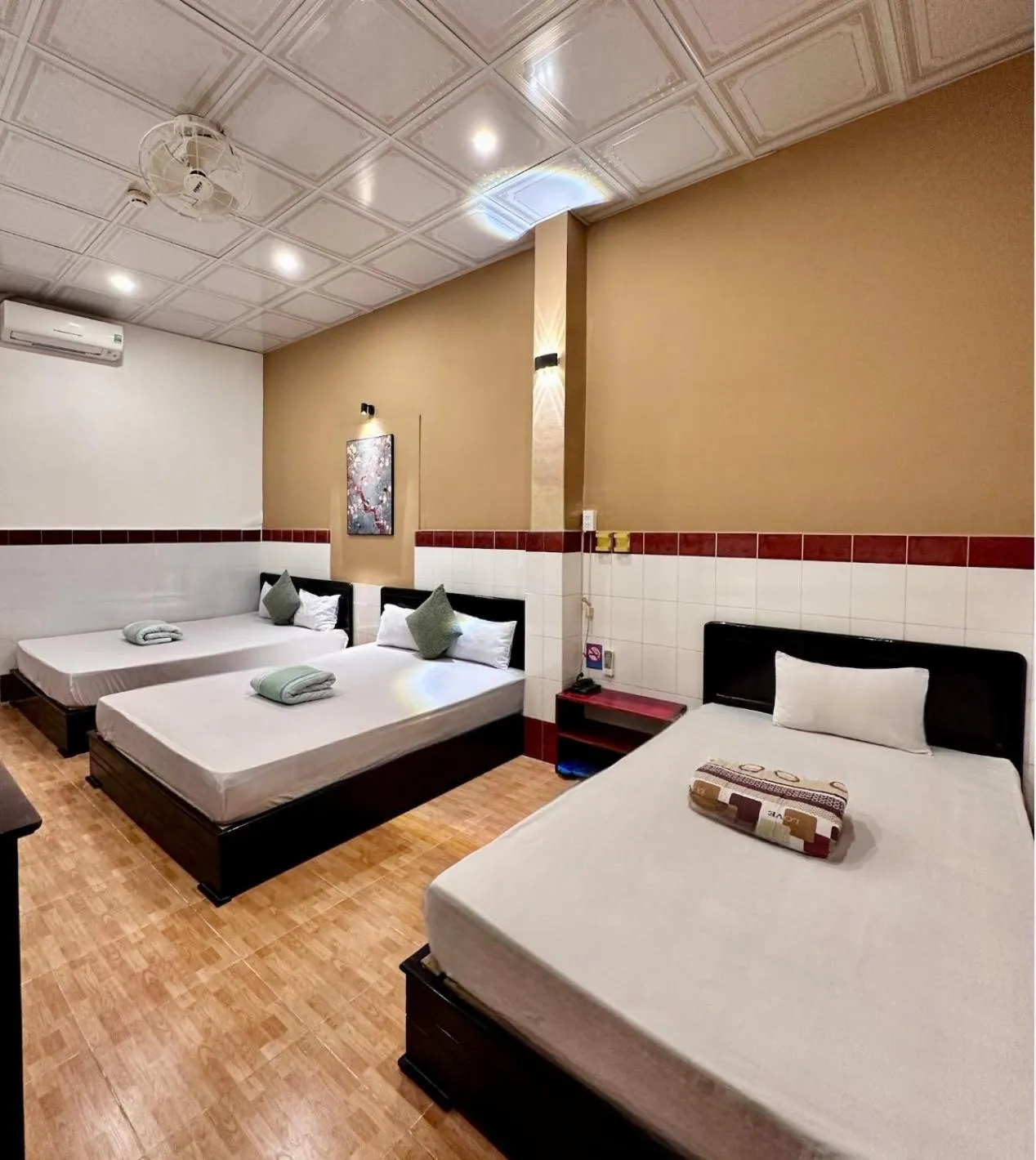 Bed in Nam Đô Hotel Cần Thơ Downtown