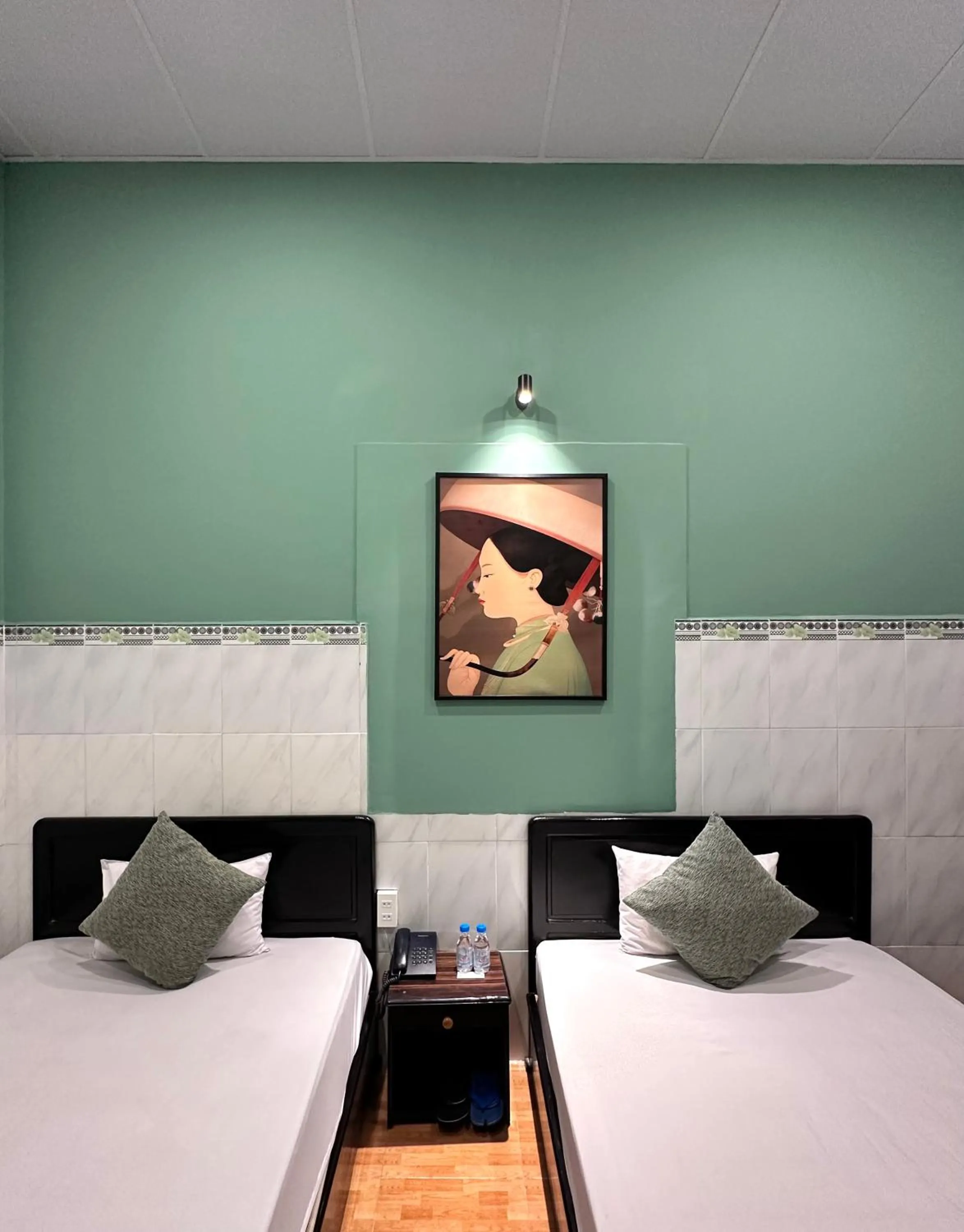 Bed in Nam Đô Hotel Cần Thơ Downtown