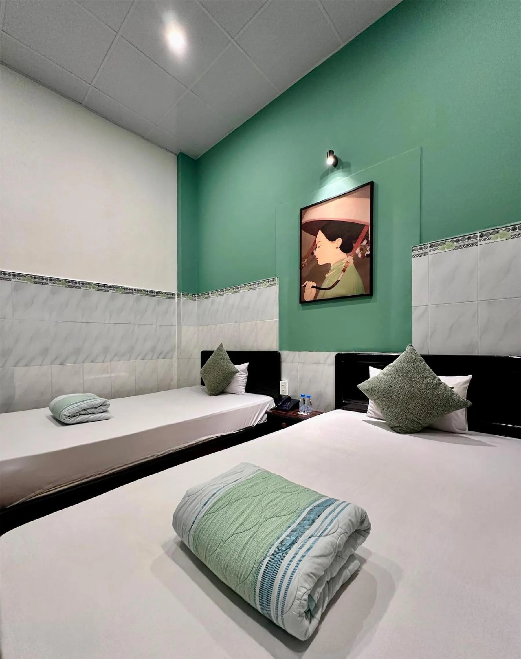 Bed in Nam Đô Hotel Cần Thơ Downtown