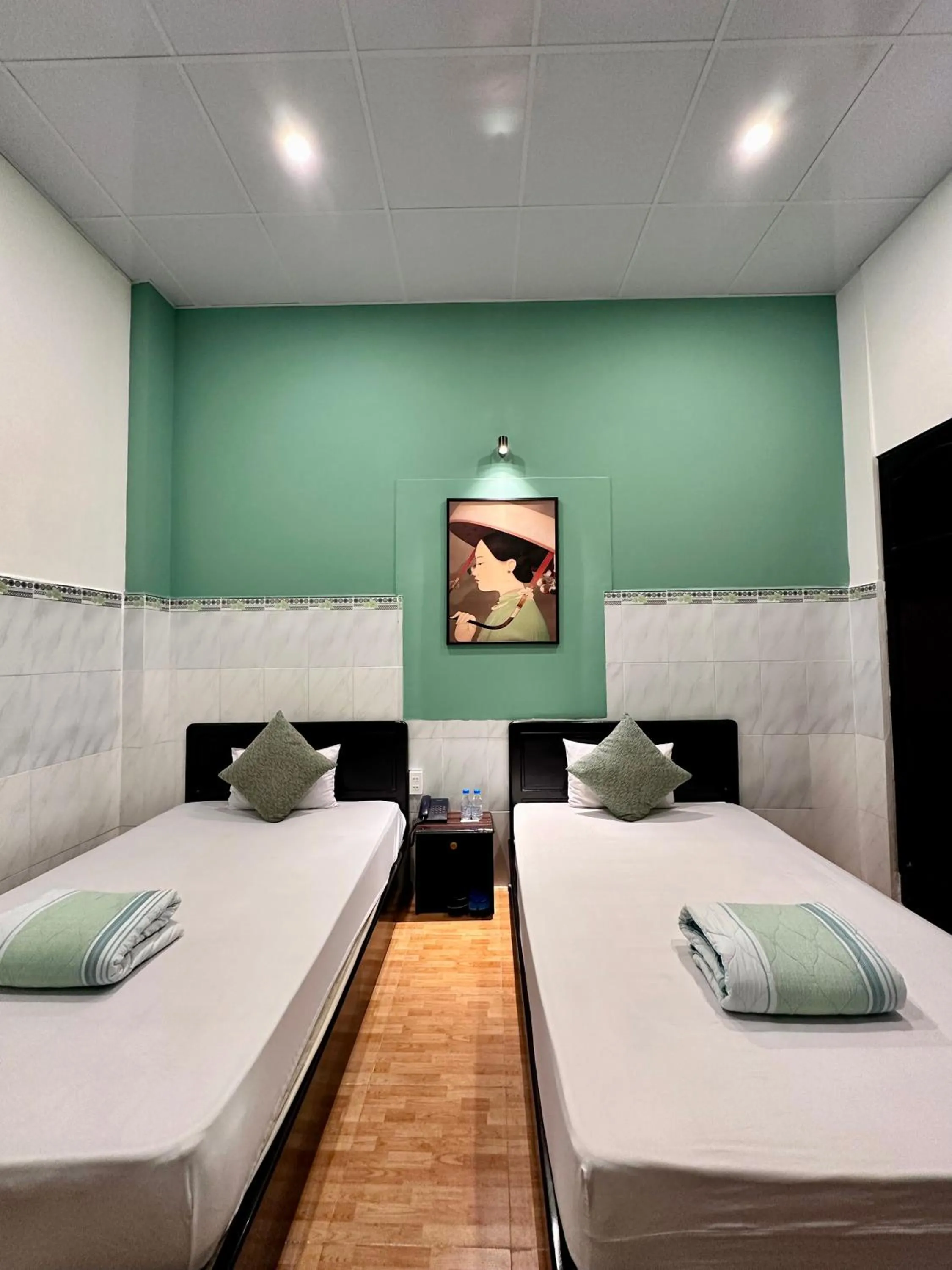 Bed in Nam Đô Hotel Cần Thơ Downtown