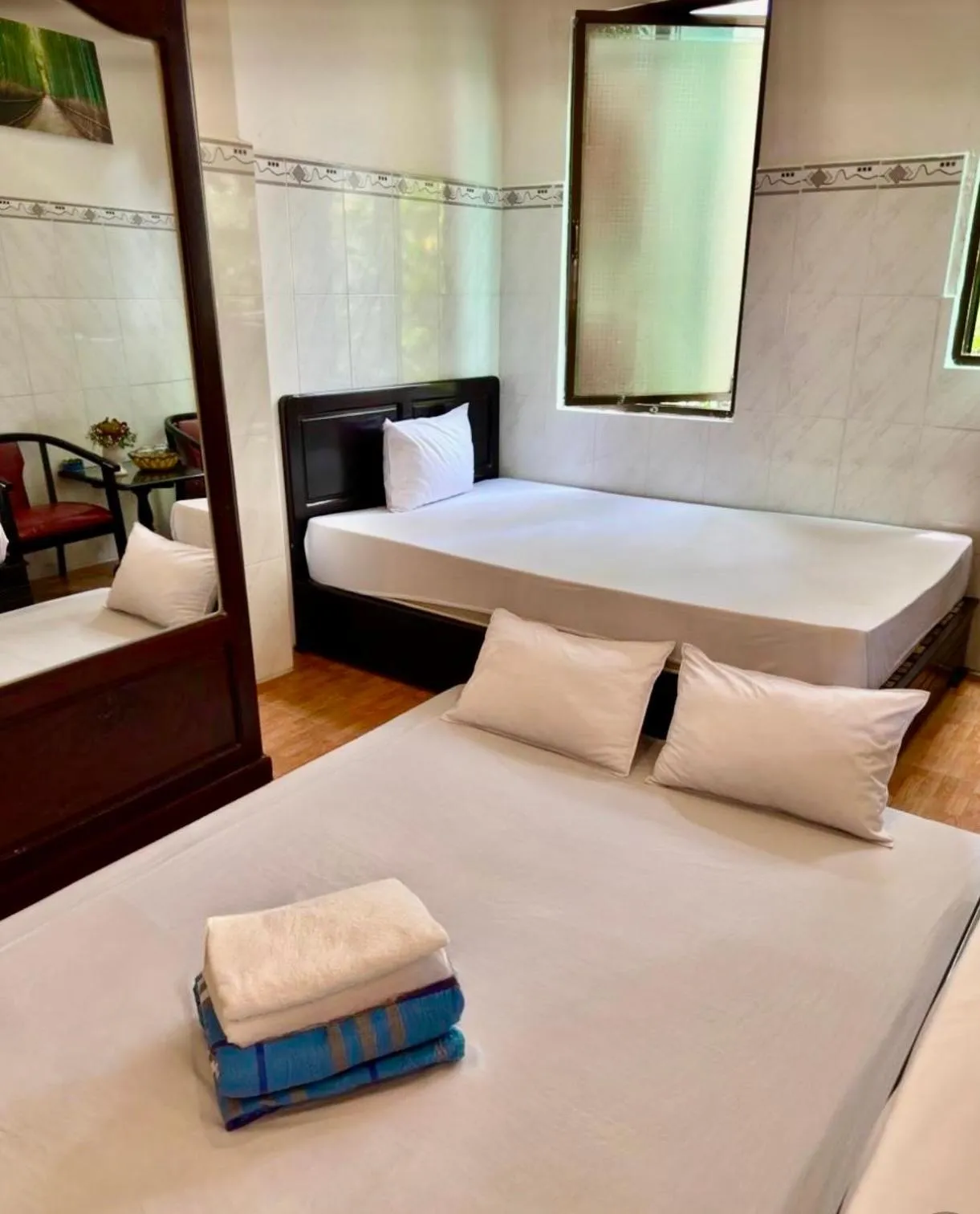 Bed in Nam Đô Hotel Cần Thơ Downtown