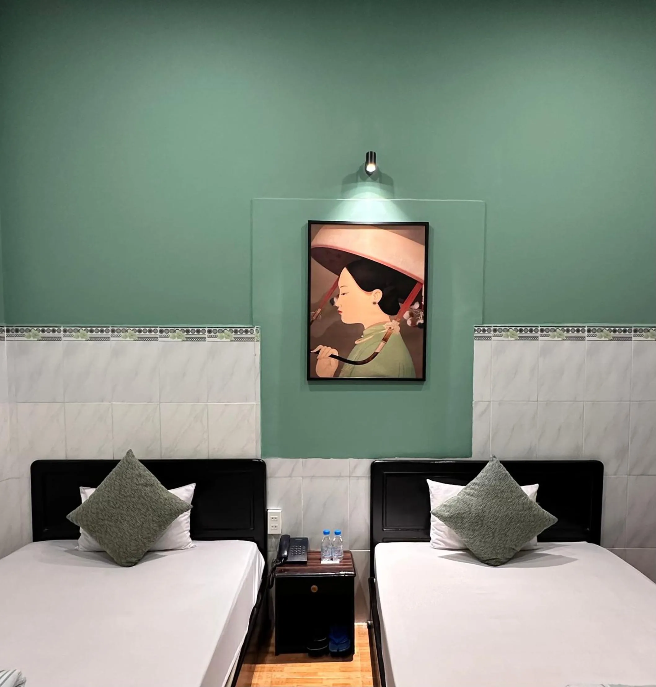 Bed in Nam Đô Hotel Cần Thơ Downtown