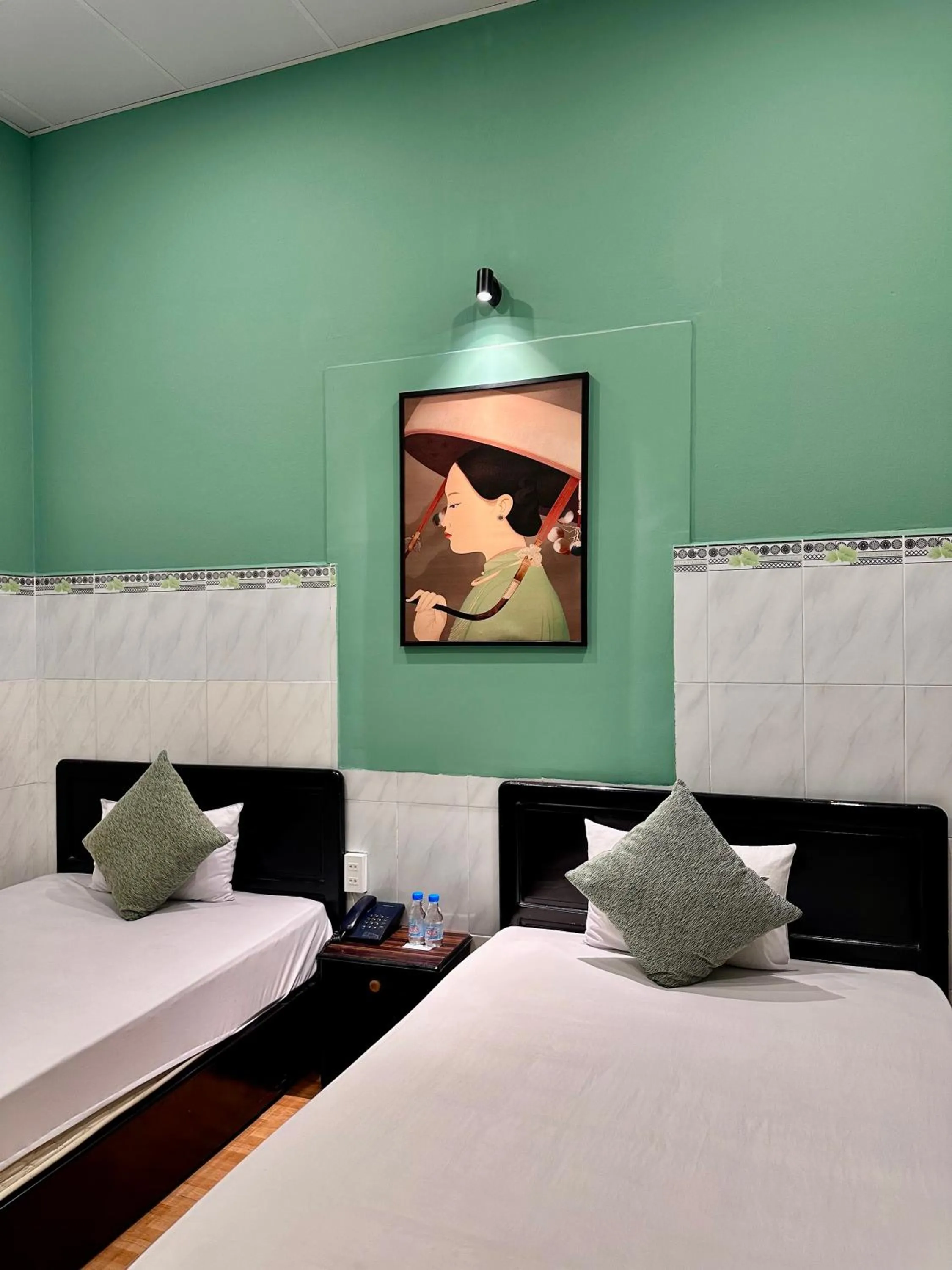 Bed in Nam Đô Hotel Cần Thơ Downtown