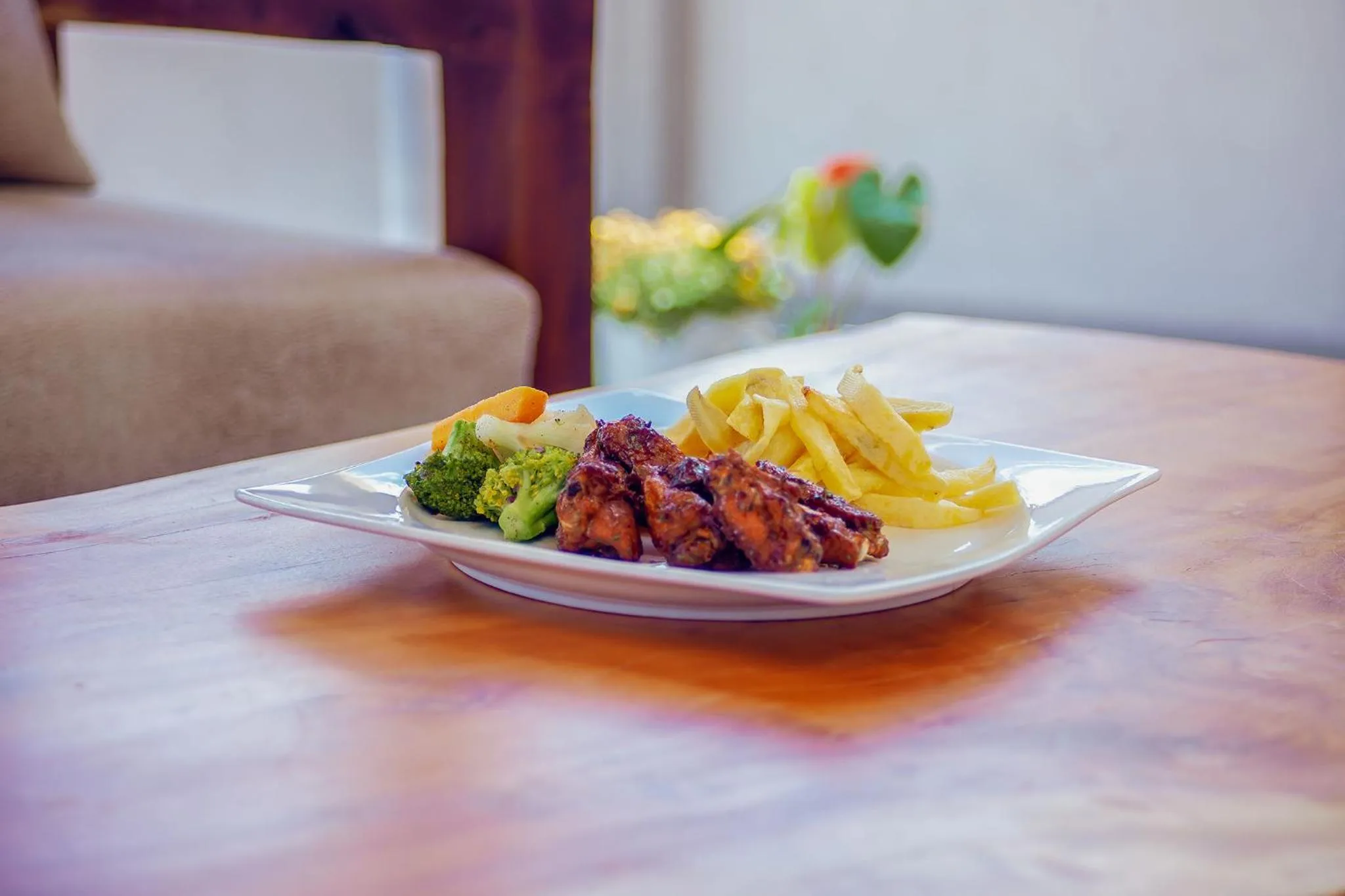 Restaurant/places to eat in Teranga Lodge and Restaurant