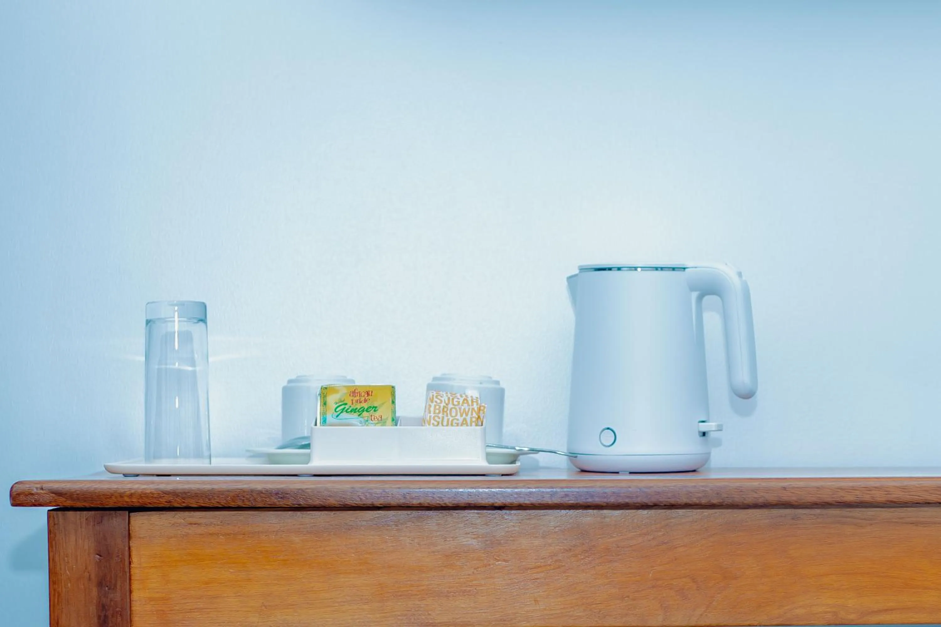 Coffee/tea facilities in Teranga Lodge and Restaurant