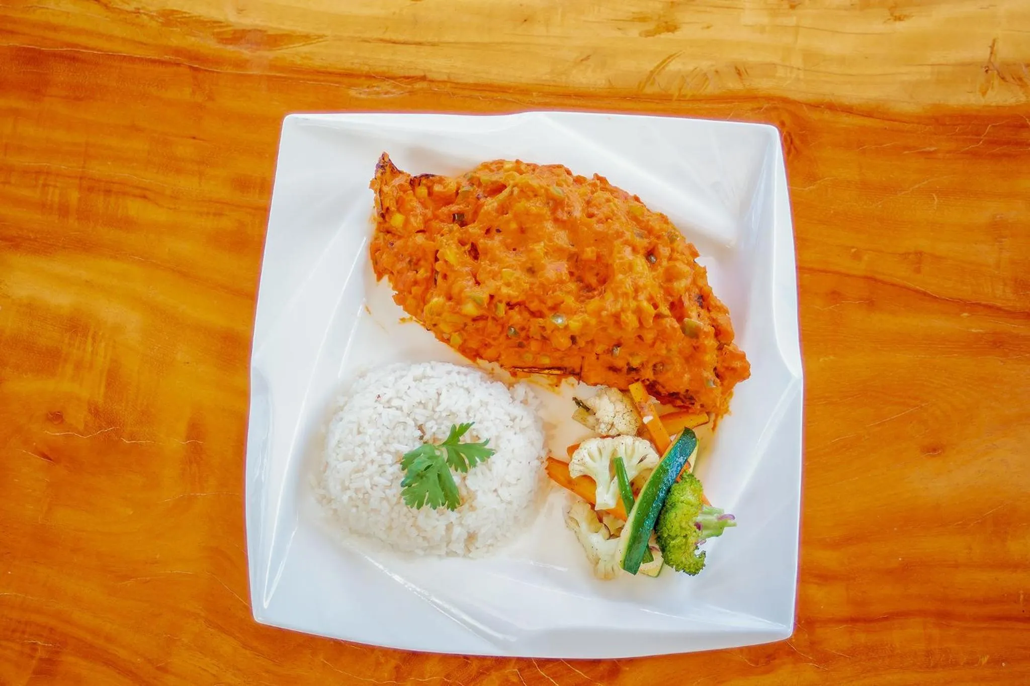 Food and drinks in Teranga Lodge and Restaurant