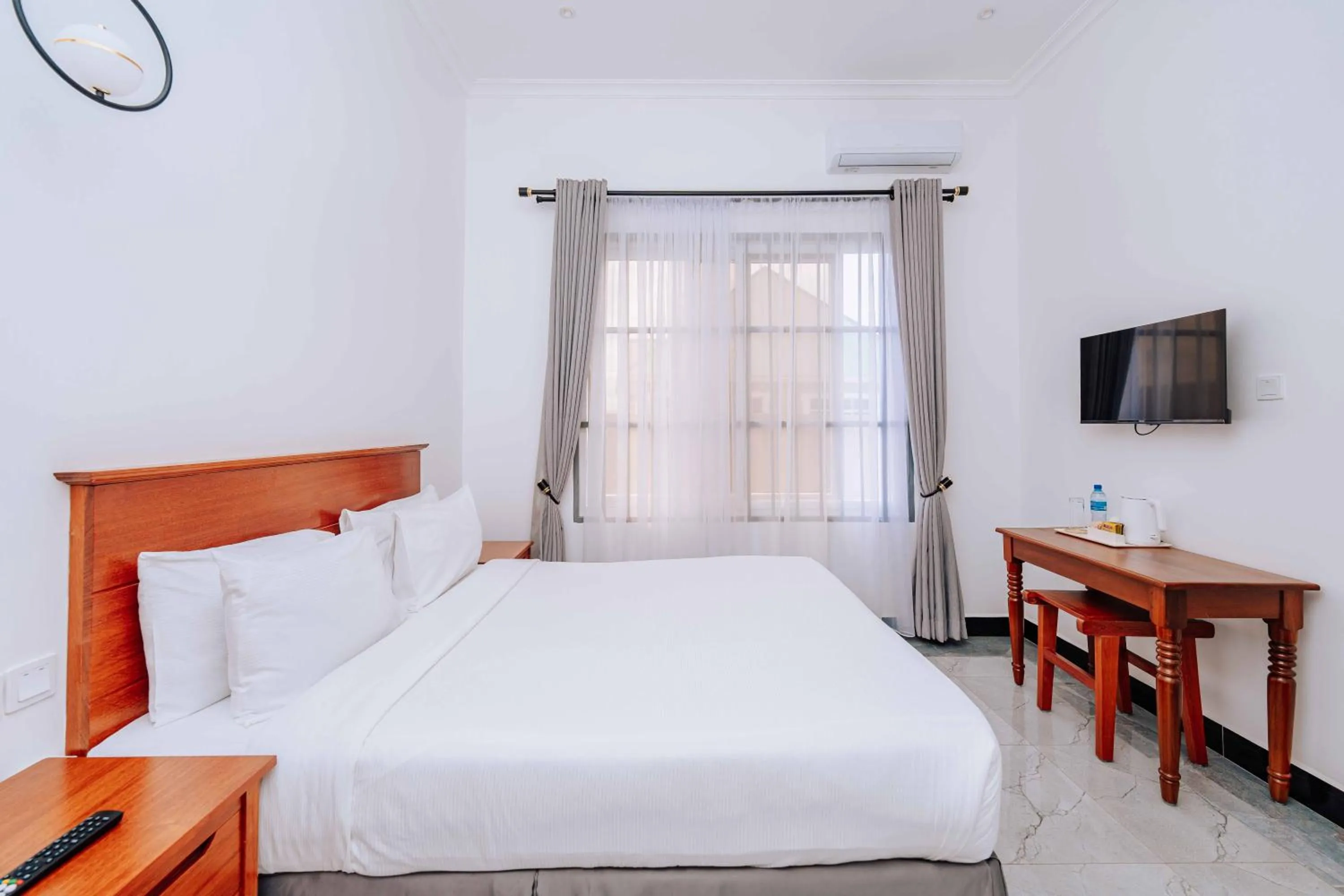 Bed in Teranga Lodge and Restaurant