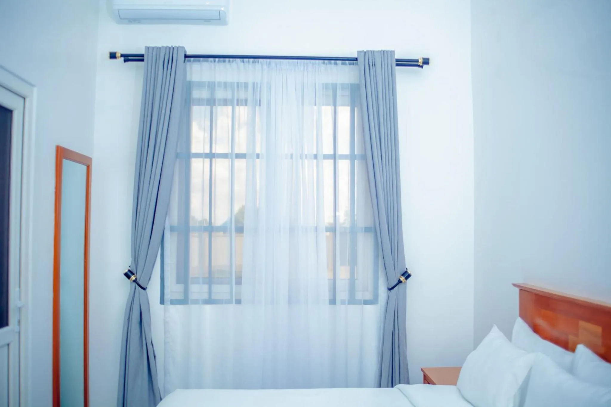 Bed in Teranga Lodge and Restaurant